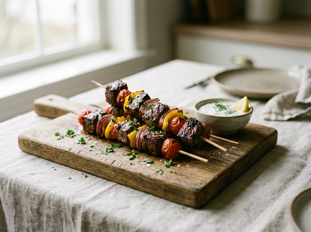 Beef Kebab Skewers