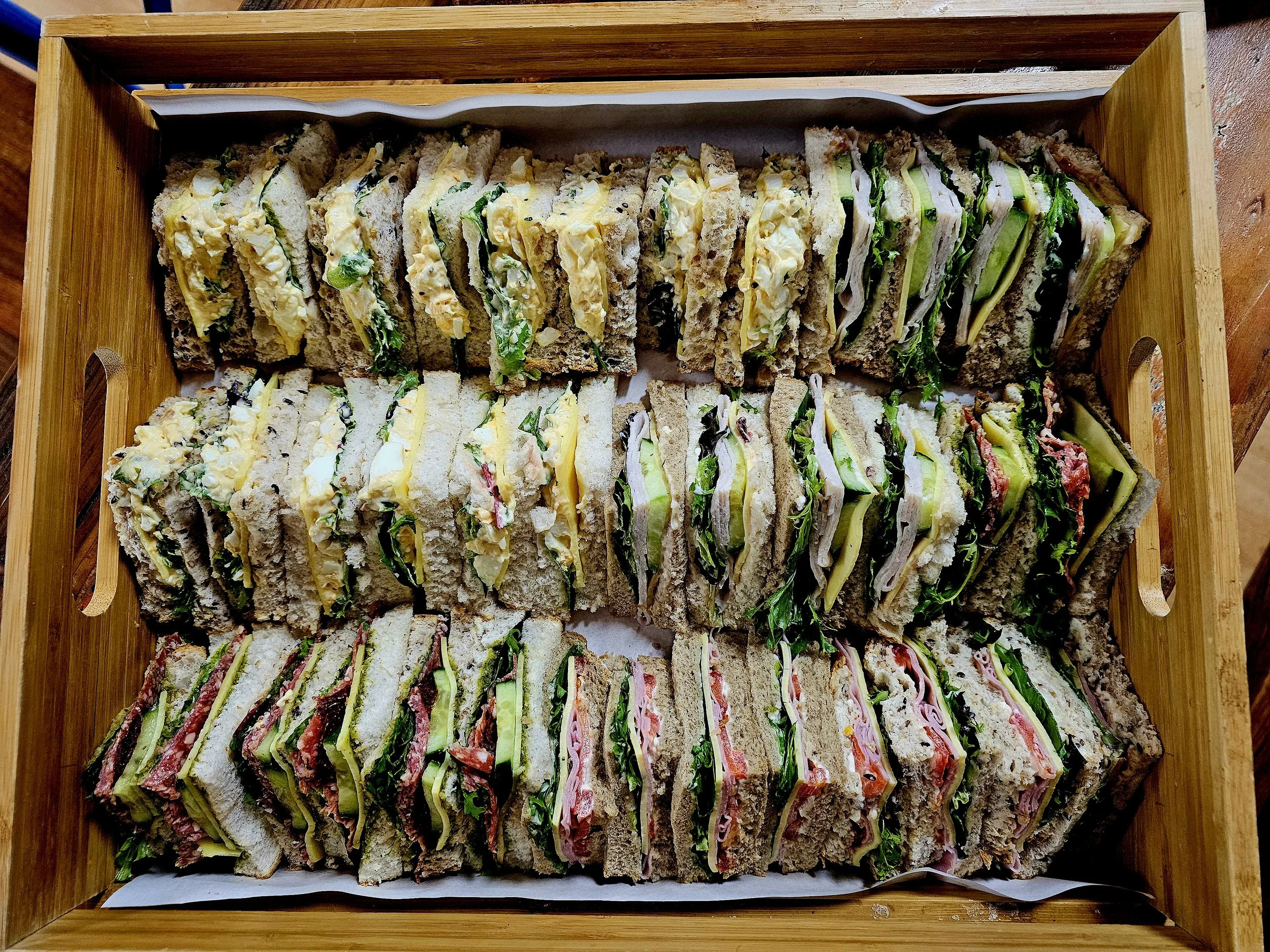 Gourmet High Tea Sandwiches