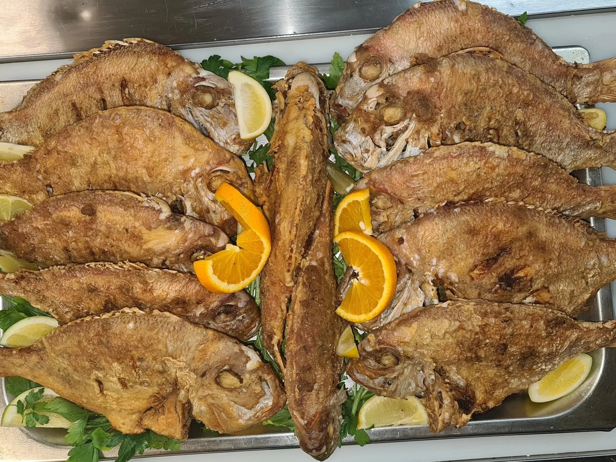 Fried Whole Fish (Snapper or Golden Bream