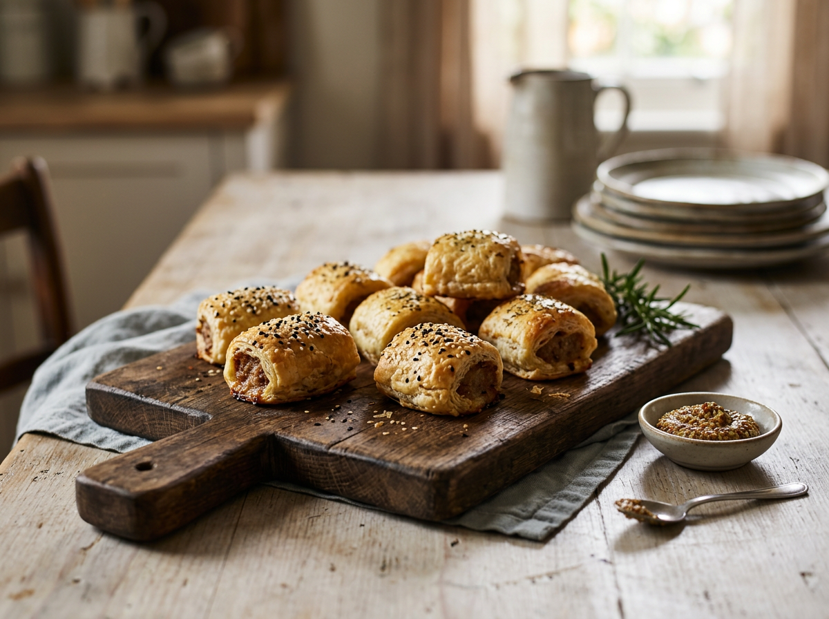 Mini Gourmet Sausage Rolls