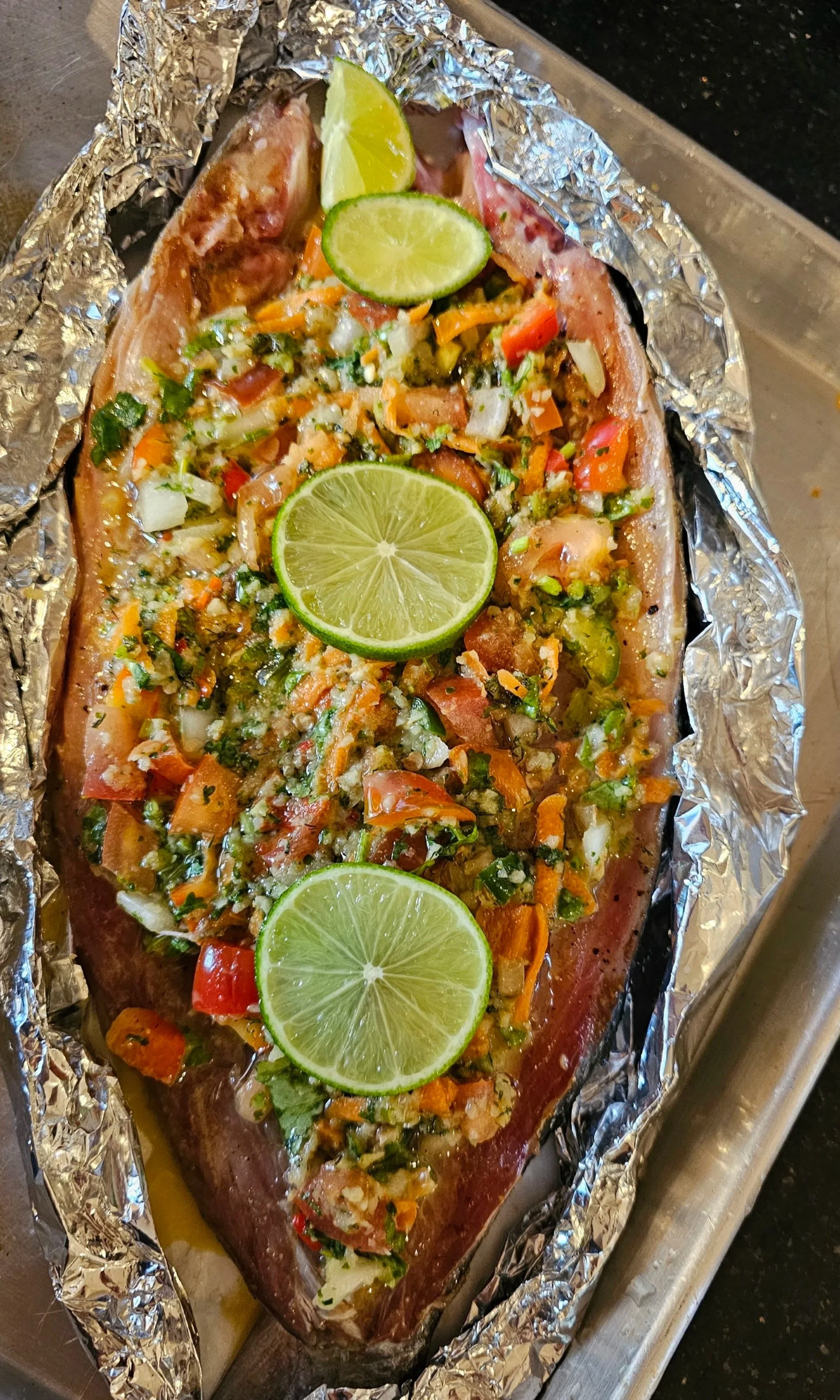 whole Fish Singary (barramundi or Sand mullet)