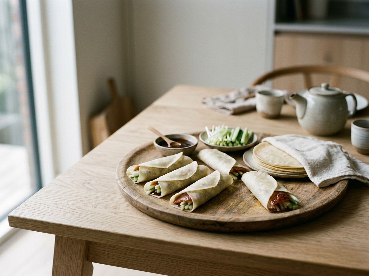 Peking Duck Pancakes
