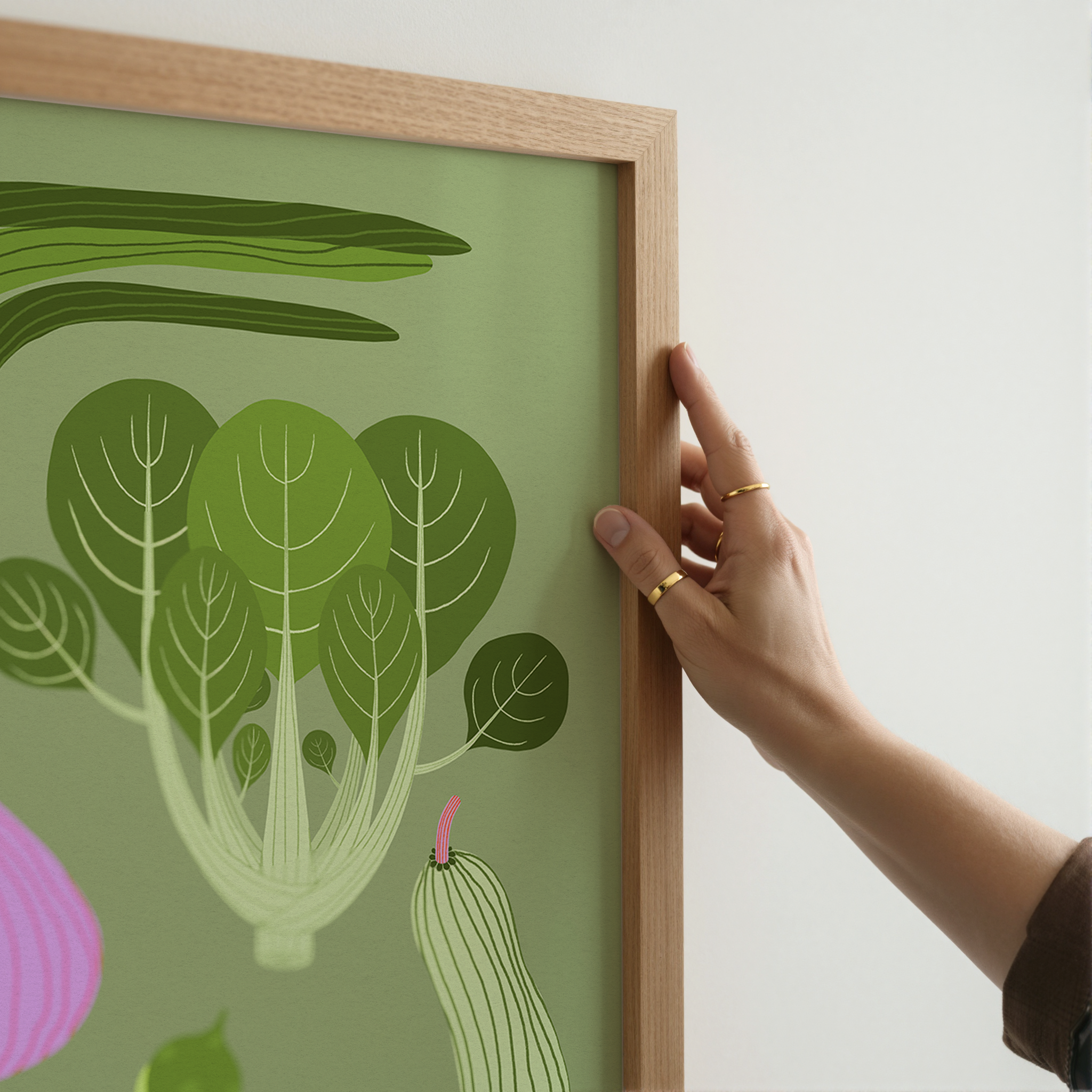 Kadna Anda Illustrator Fine Art Print Giclee Vegetables 2.png