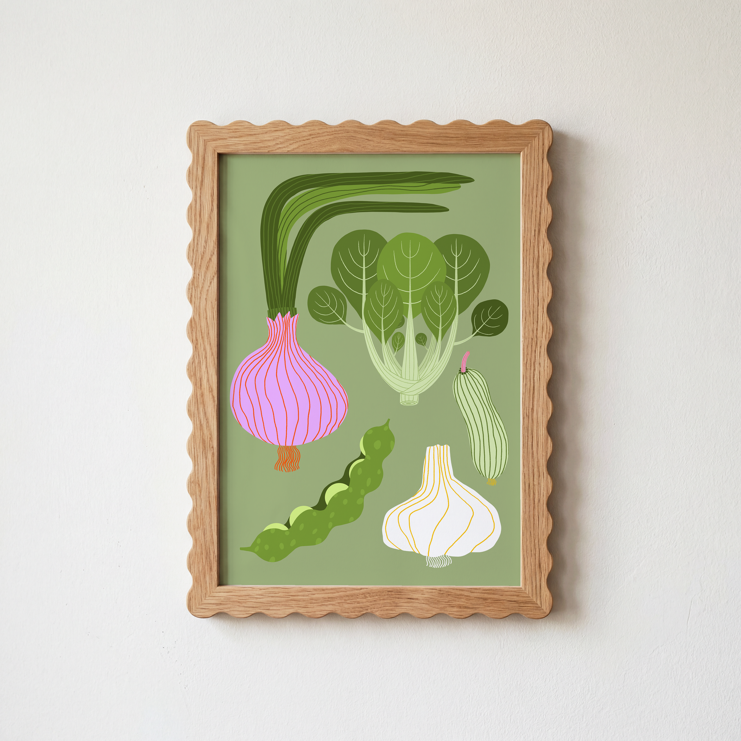 Kadna Anda Illustrator Fine Art Print Giclee Vegetables 3.png