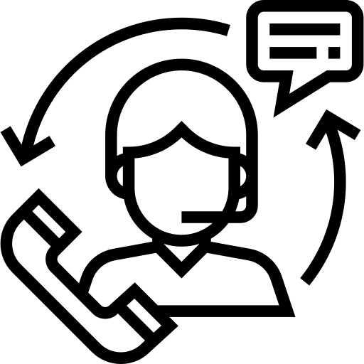 Proactive support icon representing planning, communication and ongoing accounting guidance