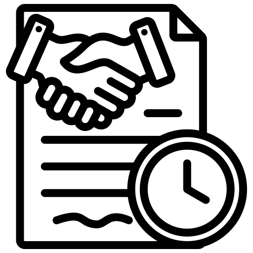 Partnership icon representing long-term client relationships and ongoing business support