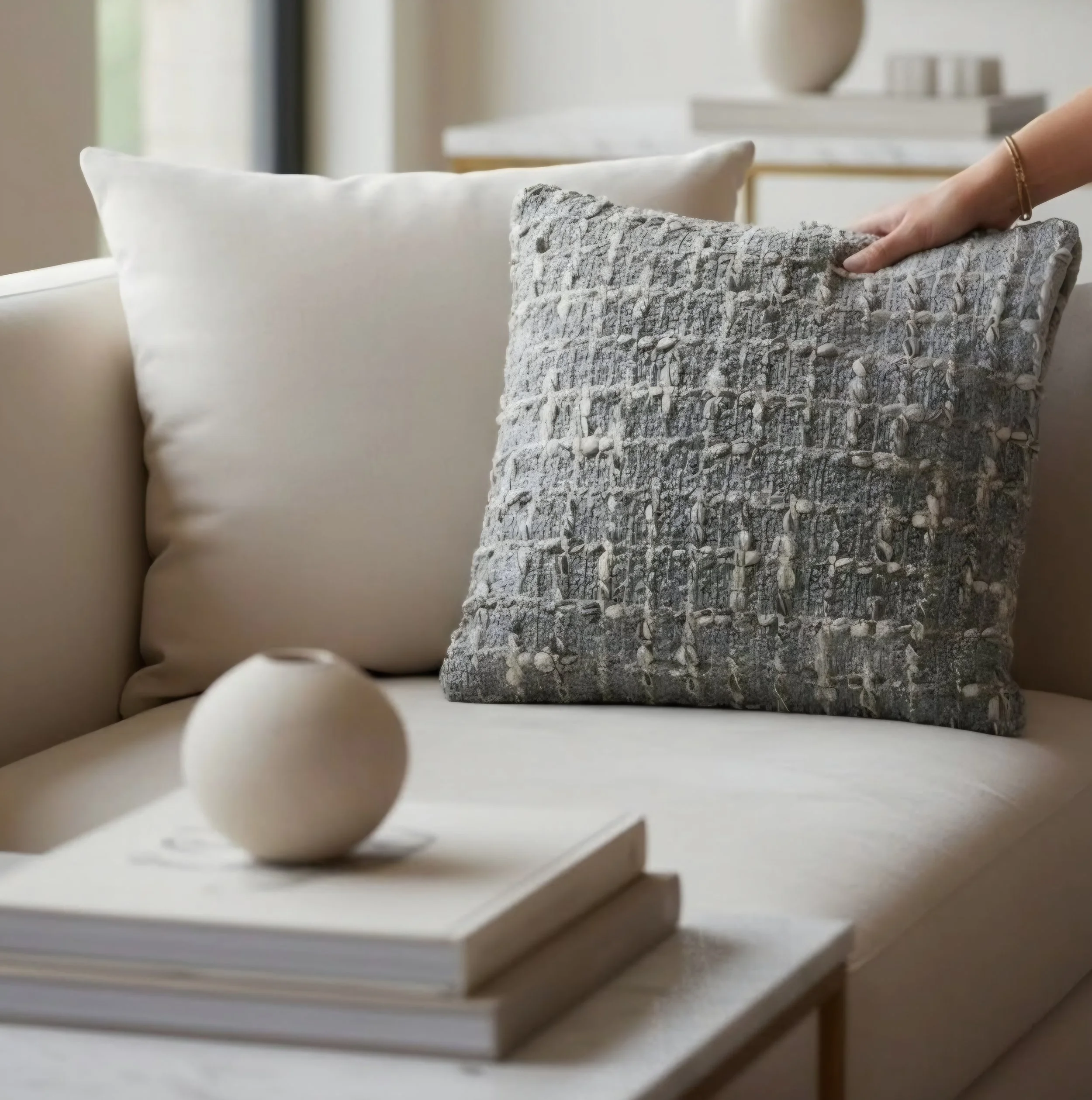Jaipur Living Angora AGO23 22” Throw Pillow — New in Wrapper