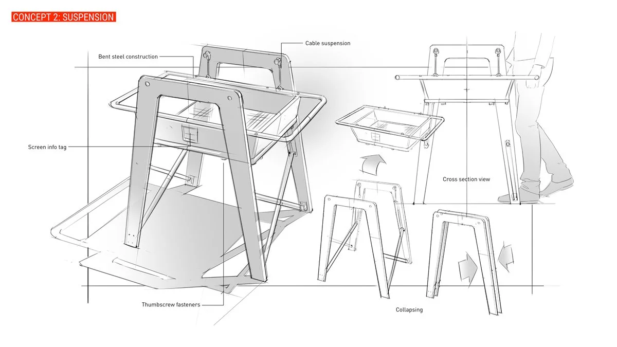 Concept direction sketch