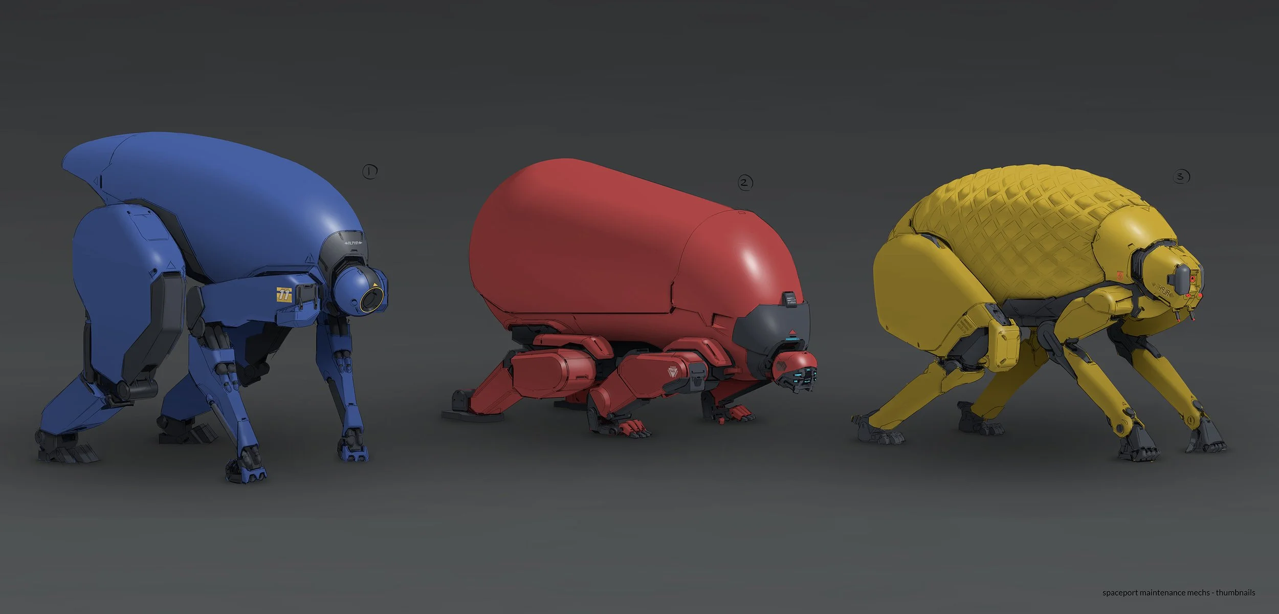 Spaceport Maintenance Mechs