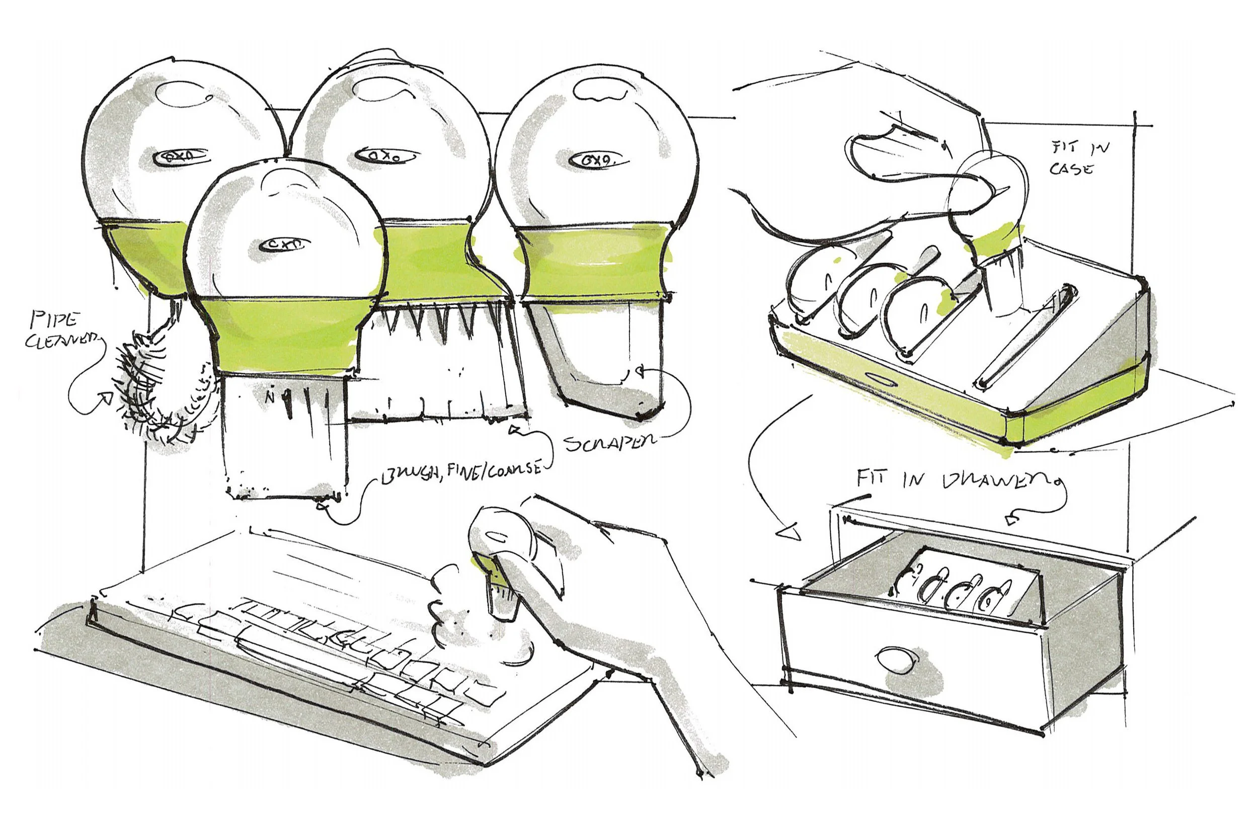 Early concept sketch