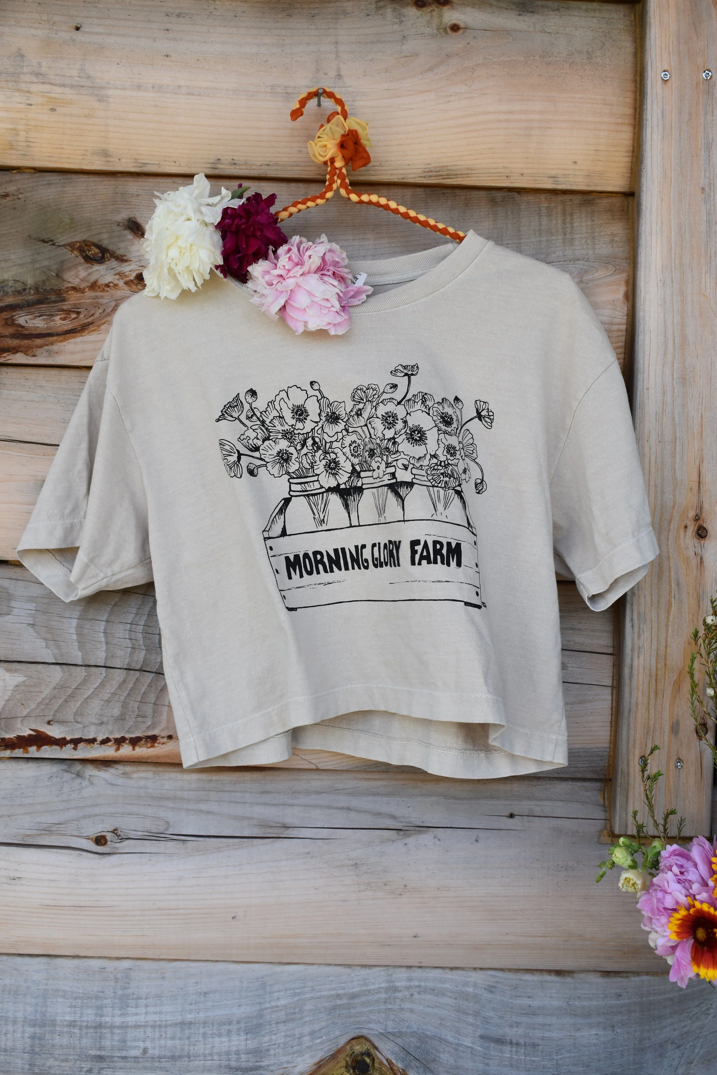 Morning Glory "Farm Flours" Boxy Tee