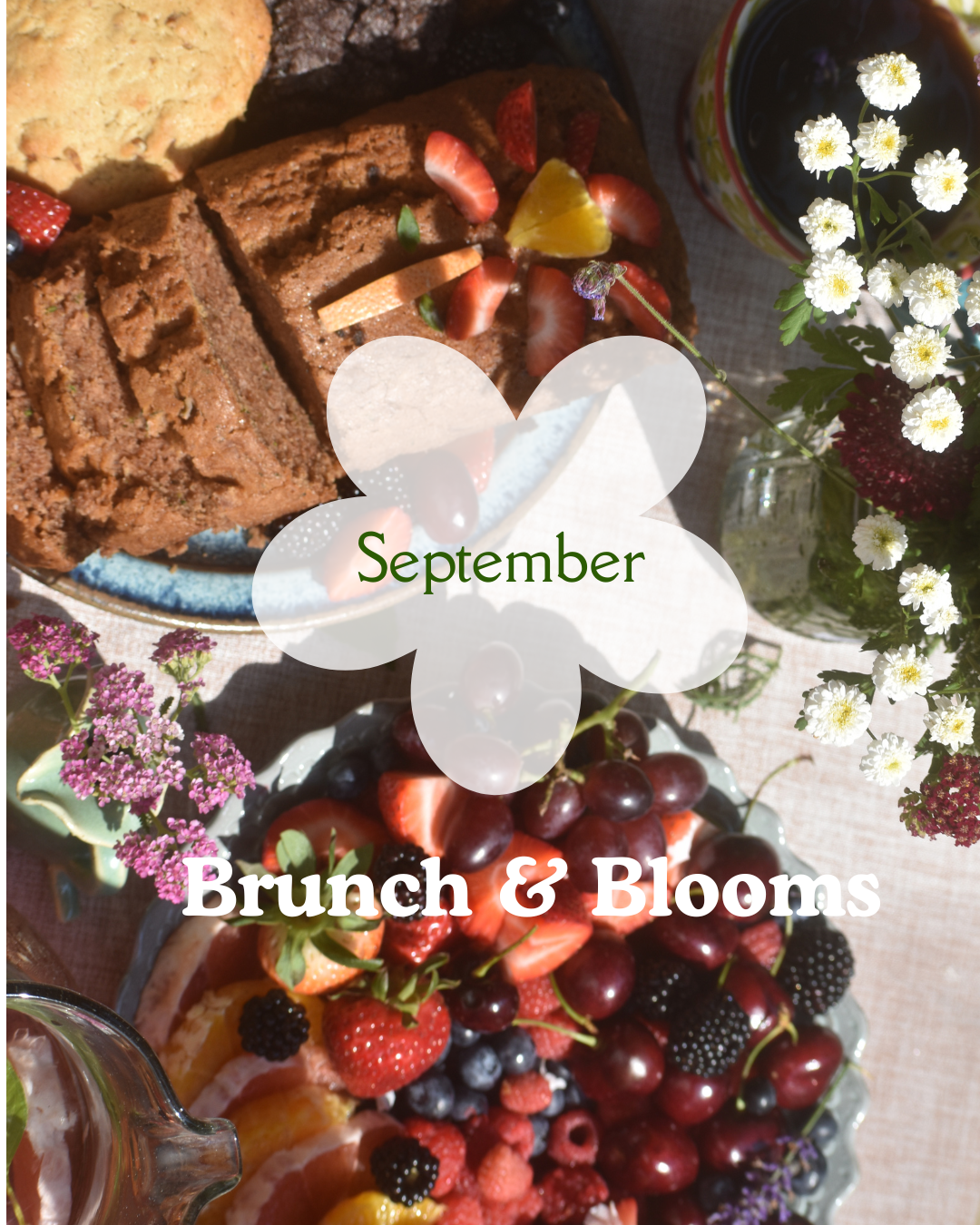 Brunch and Blooms | September Dates