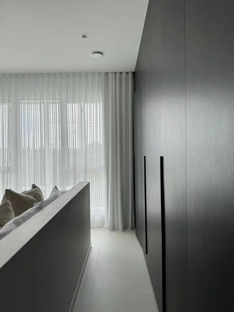 interior build in wardrobes and cupboards in a newly renovated home