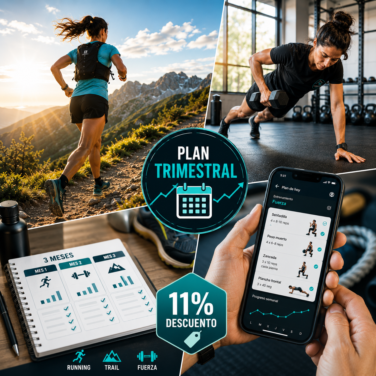 Plan trimestral online
