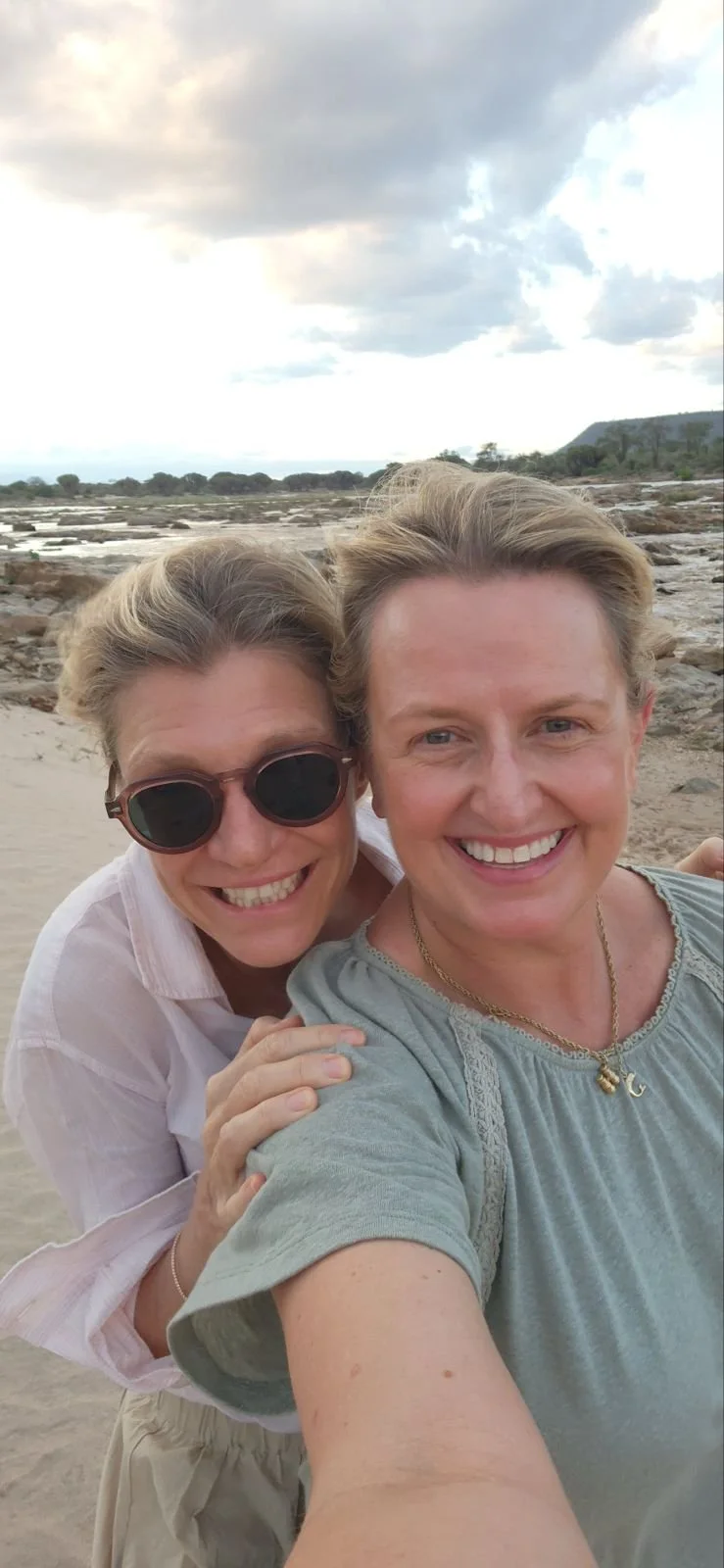 Casa Moja founders Nicole & LouLou on the Kenyan coast