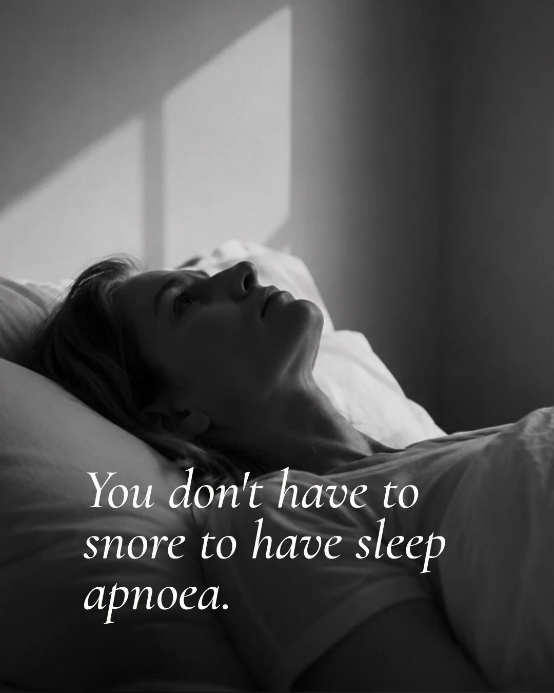 Most people think sleep apnoea looks the same.
An overweight man. Who snores loudly. And falls asleep watching television.

The reality is very different.

I&rsquo;ve seen women with sleep apnoea whose main complaint was fatigue. People with normal b