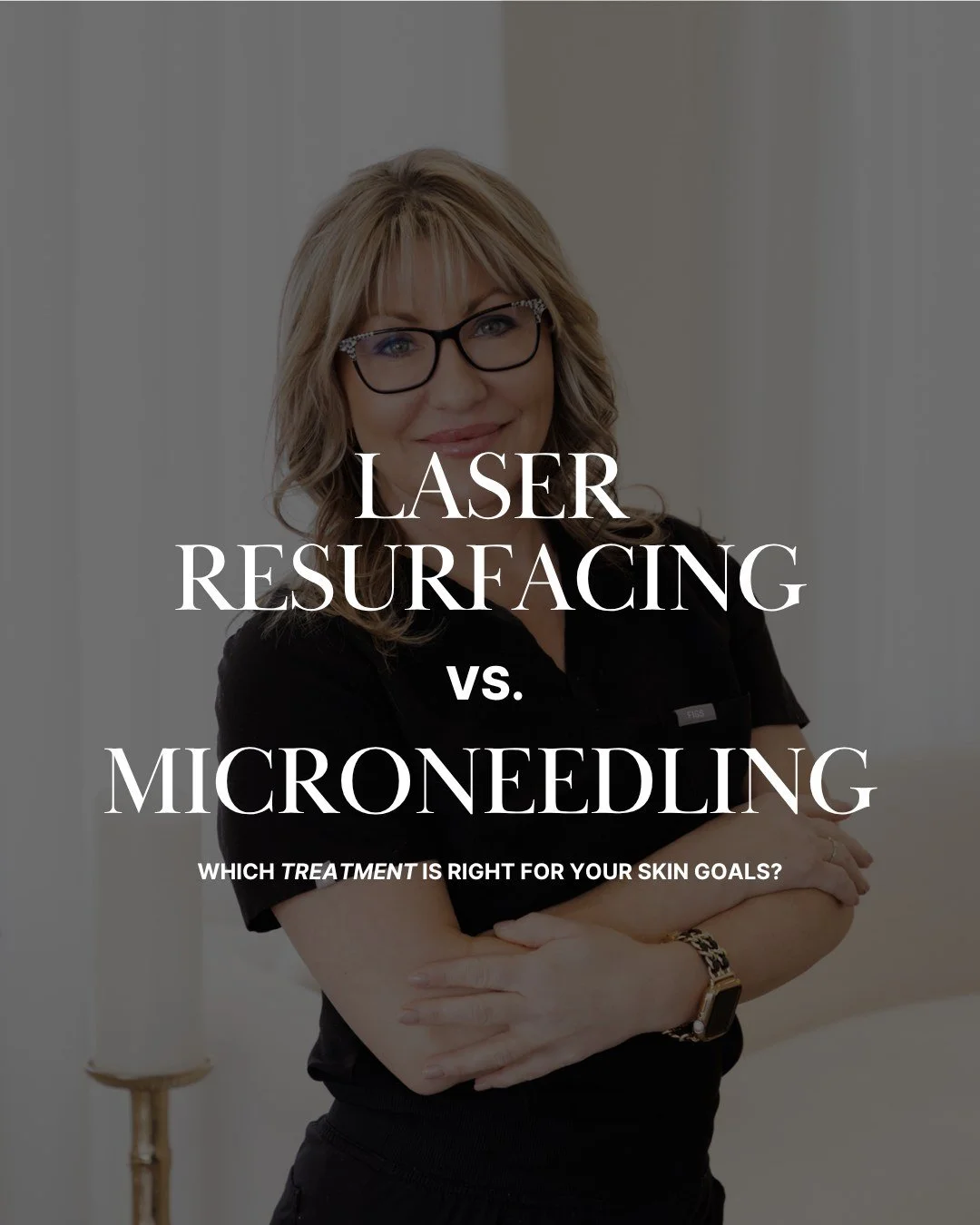 Not all collagen treatments work the same. ✨ 

While microneedling helps stimulate collagen, laser resurfacing adds controlled heat to encourage deeper collagen remodeling and firmer, smoother-looking skin.

Not sure which treatment is right for you?