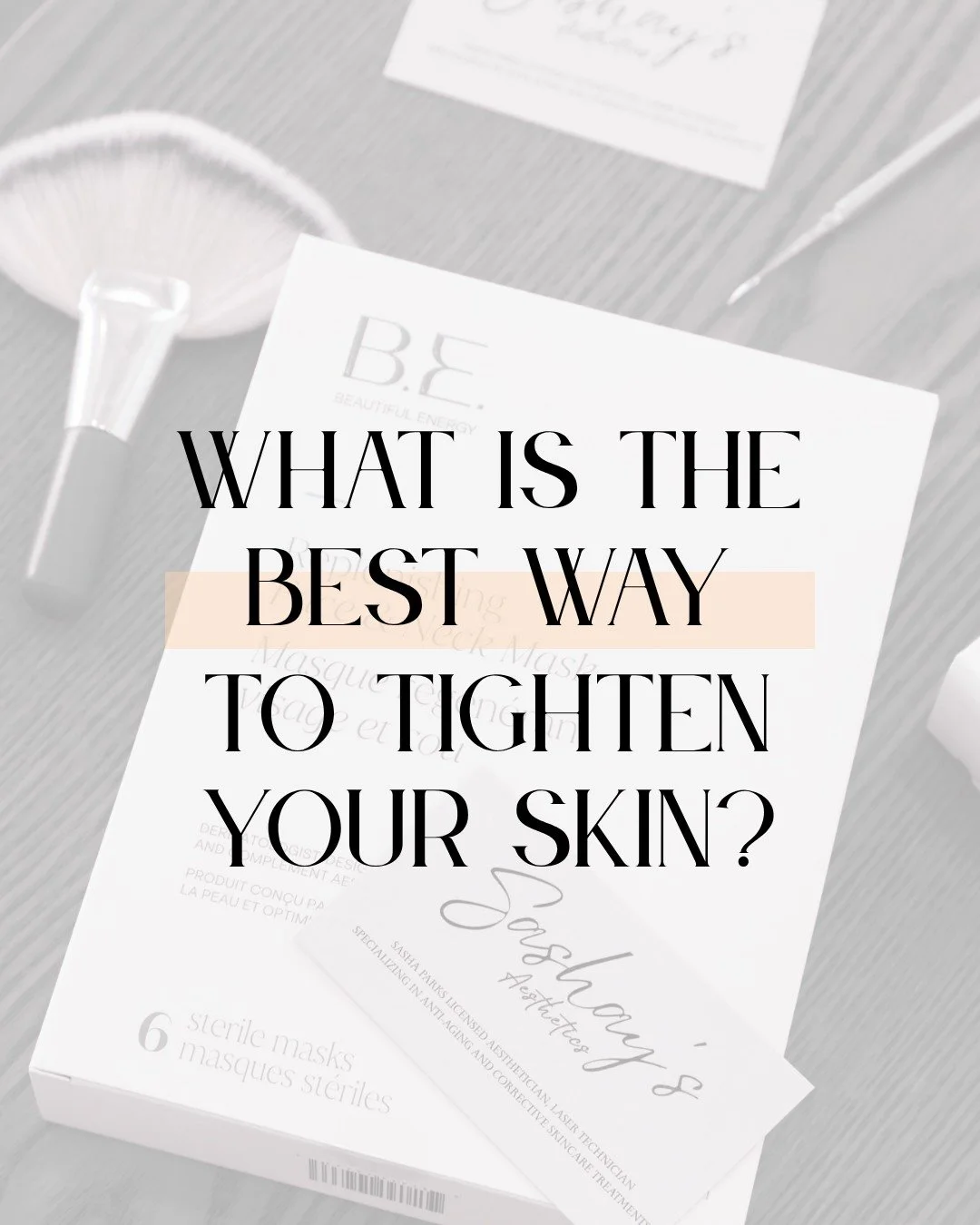 Want tighter, firmer-looking skin? It&rsquo;s not as simple as just &ldquo;tightening&rdquo; the skin.

A big part of it comes down to collagen. Your skin needs to actually build more of it to look firmer and more supported.

That&rsquo;s why treatme
