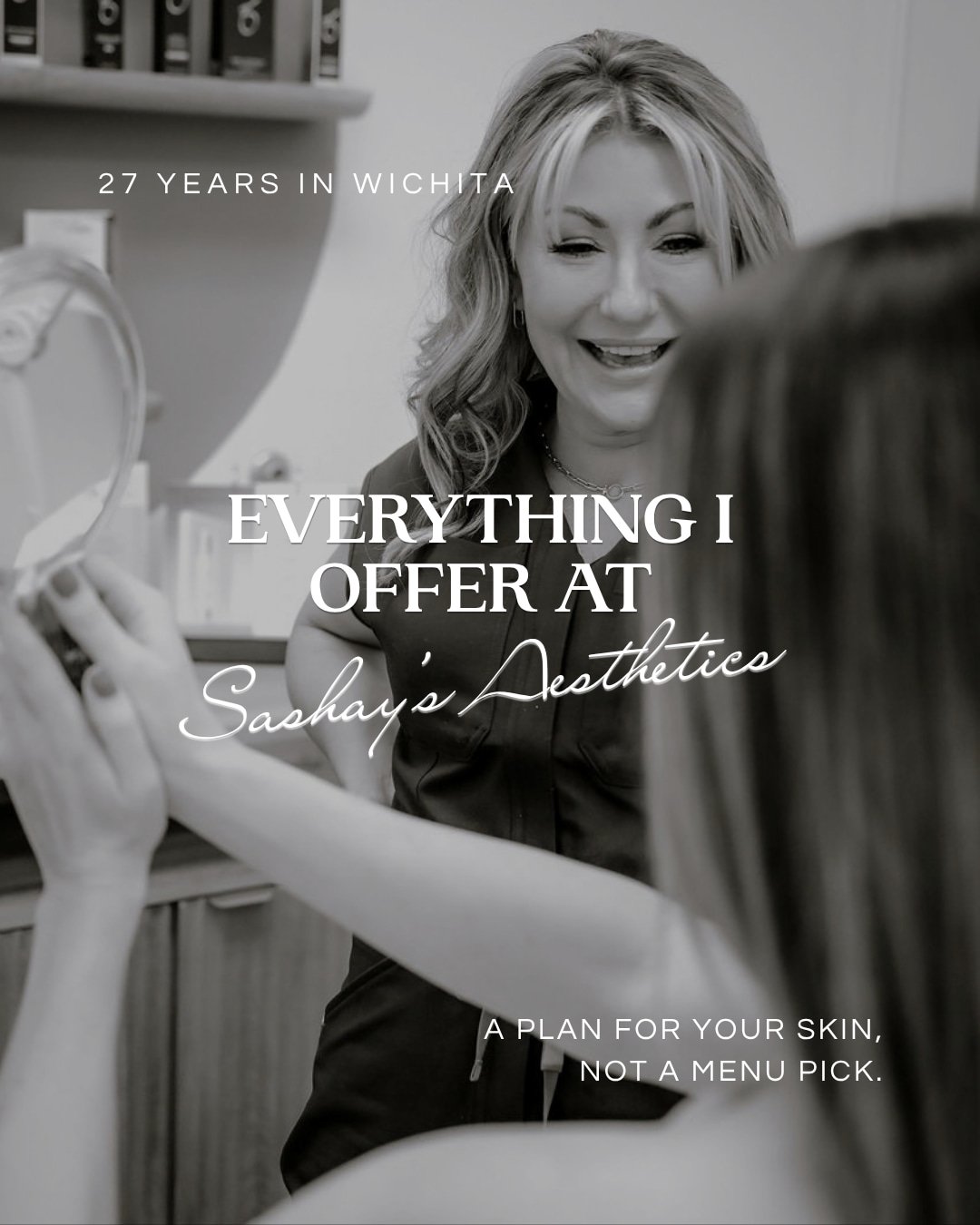 Most of my clients find me after not getting the results they were promised somewhere else. So here, we do it differently.

27 years in medical aesthetics taught me results don't come from trends, they come from understanding your skin and building a