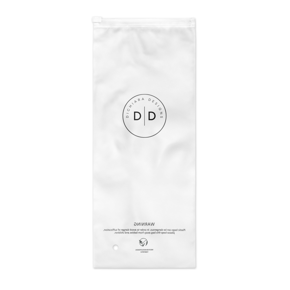 Shipping bag with the DiChiara Designs logo