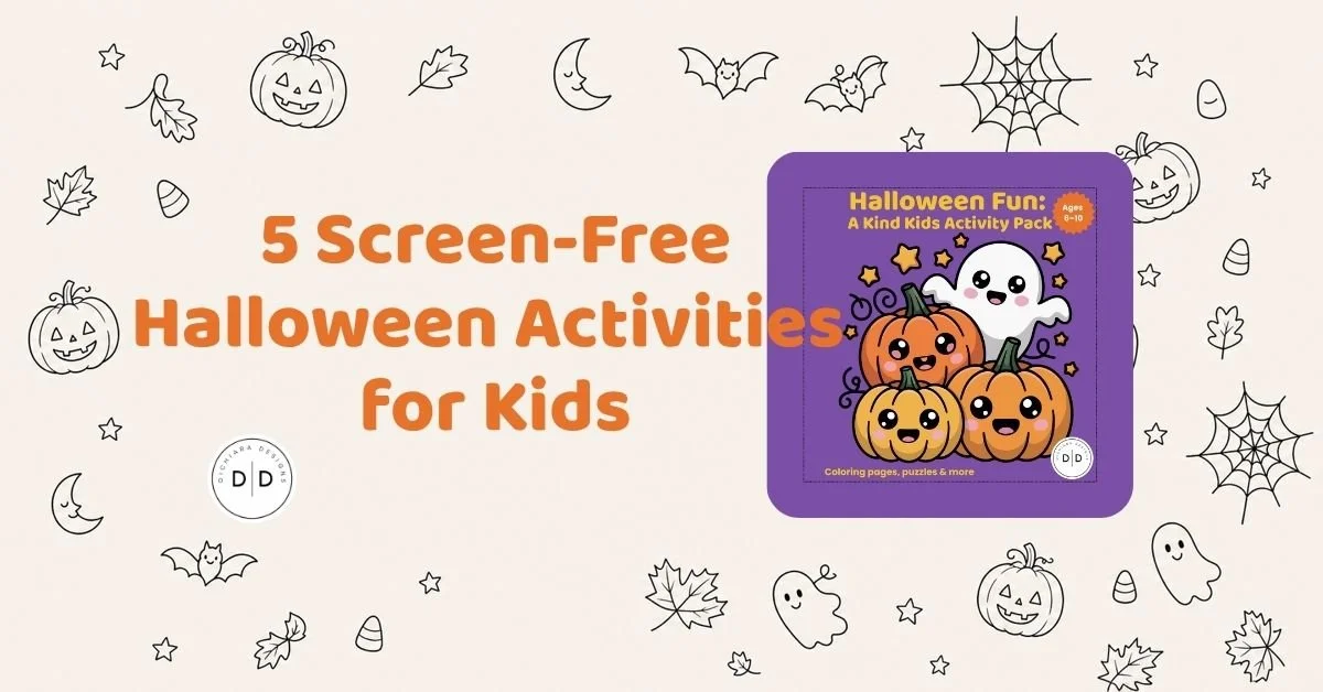 5 Screen-Free Halloween Activities for Kids