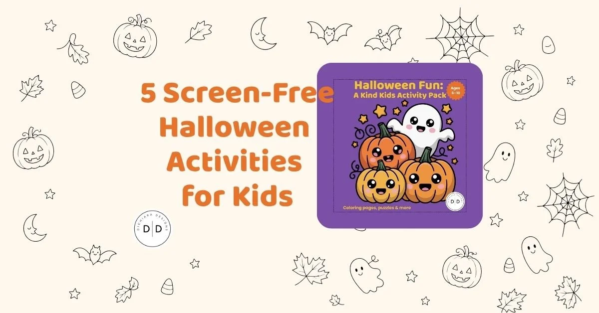 5 Screen-Free Halloween Activities for Kids