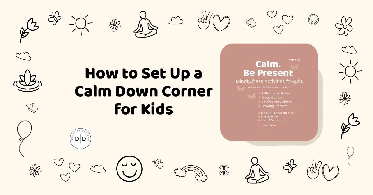 How to Set Up a Calm Down Corner for Kids (A Simple Space for Big Feelings)