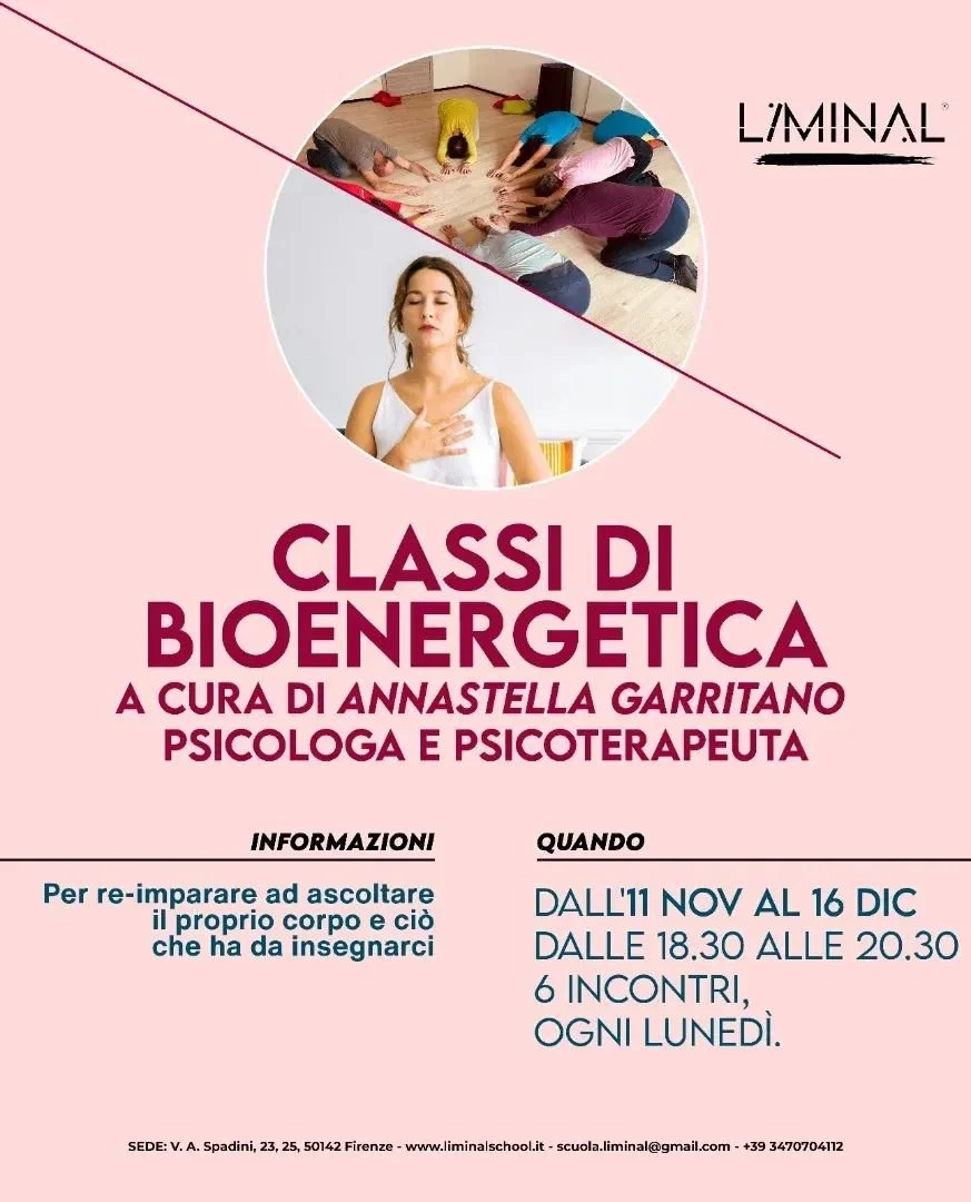 Classi di bioenergetica a Firenze