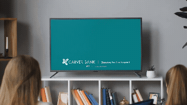 Carver Bank campaign creative