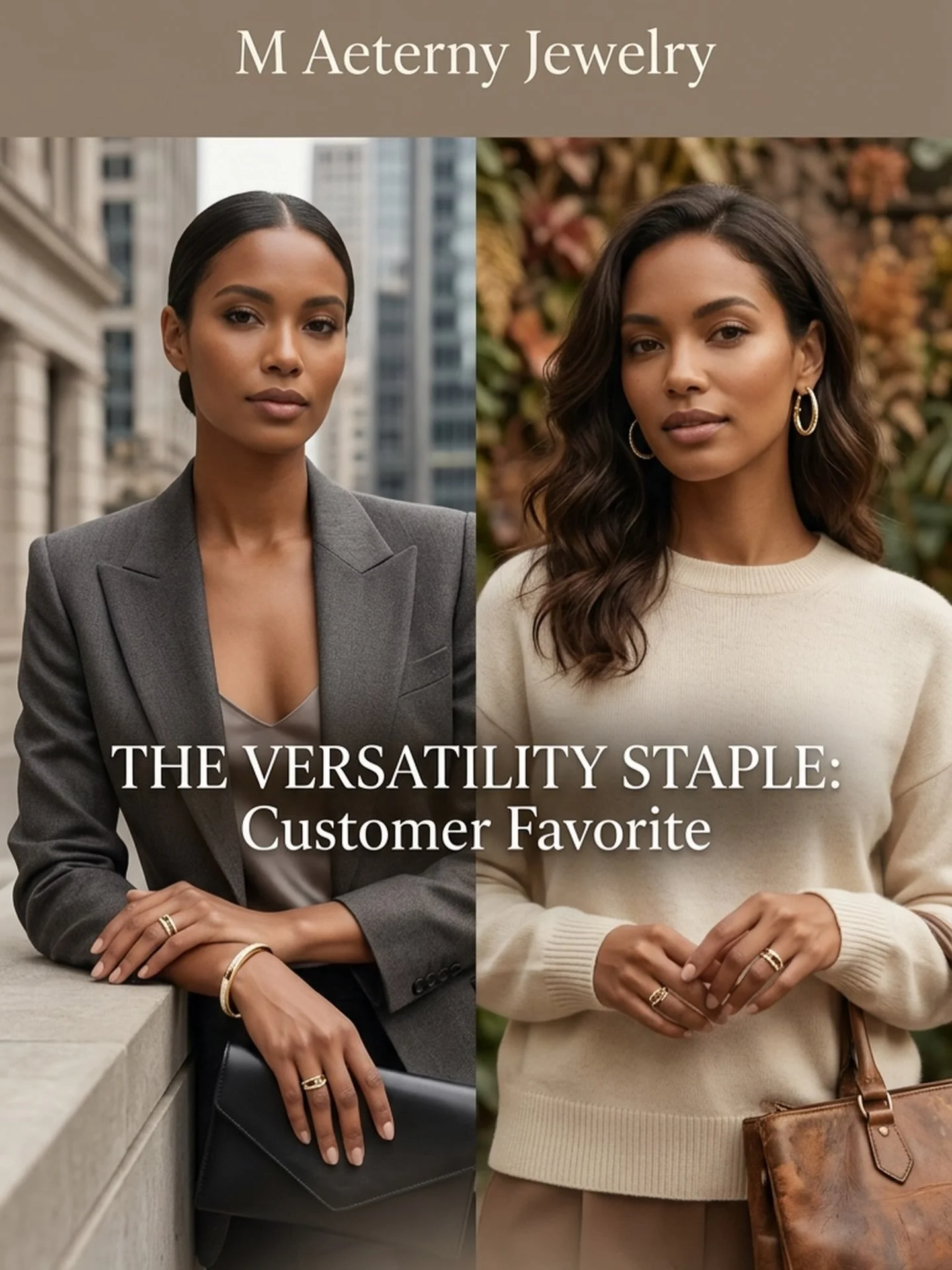 Meet the M Aeterny necklace effortlessly elevating every look, from sophisticated urban to chic everyday. Experience exquisite design and accessible luxury, proving timeless style doesn&lsquo;t need a hefty price tag. Make this customer favorite your