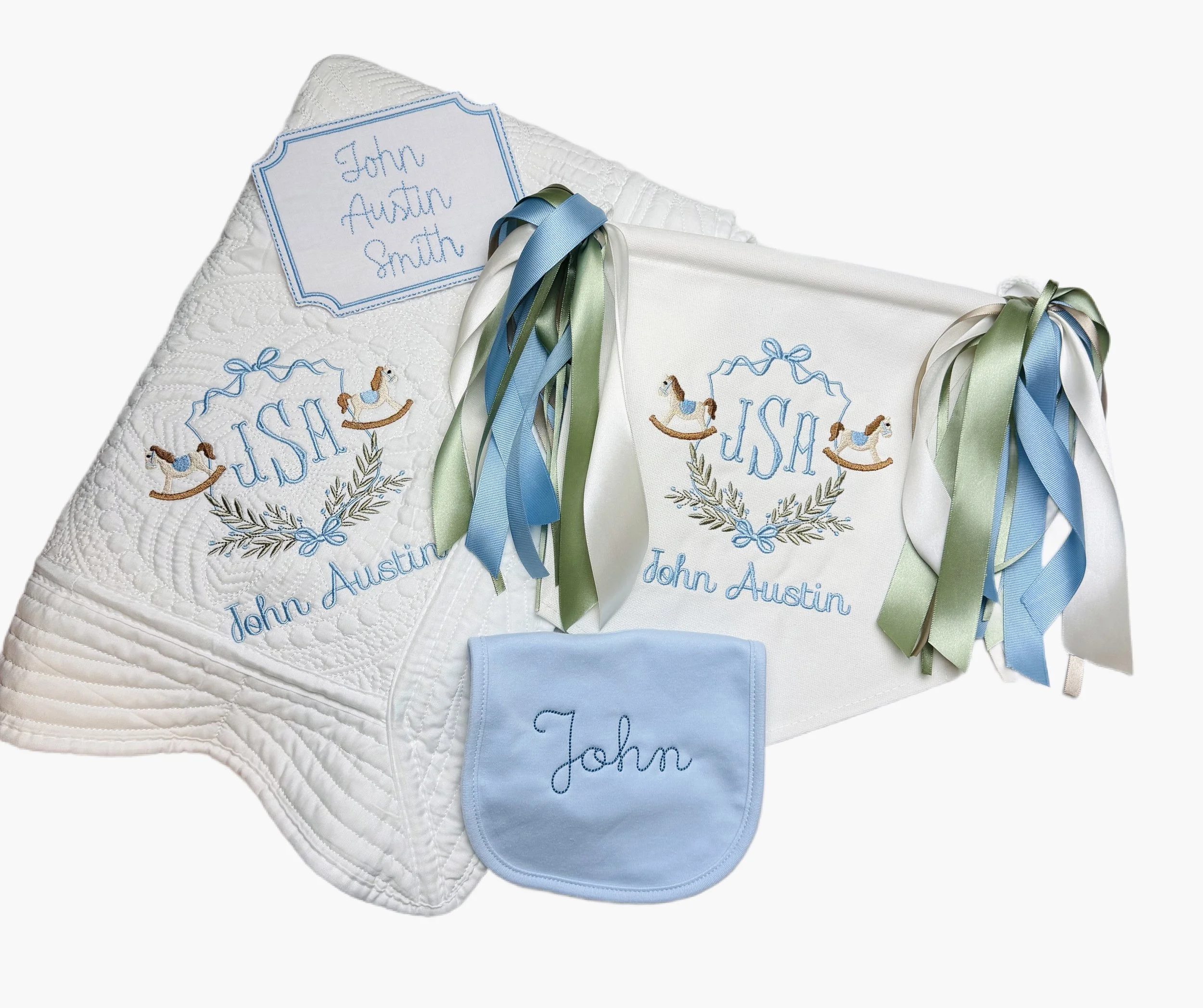 Rocking Horse Baby Boy Bundle