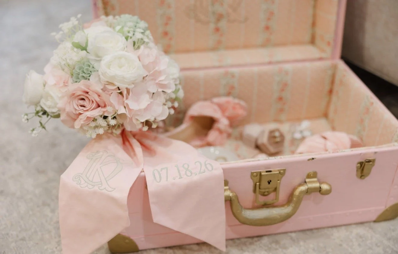 Bridal Bouquet Sash