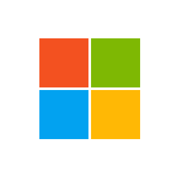Een kleurrijke afbeelding van een Google logo met vier gekleurde vierkanten: rood, groen, blauw en geel.