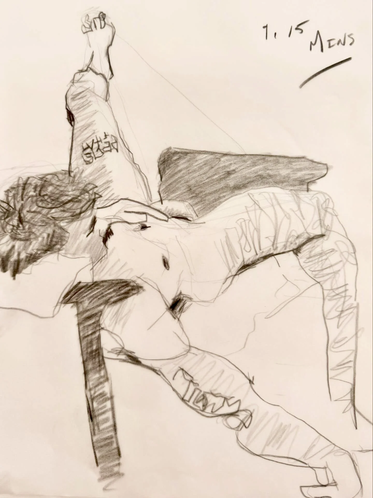 The Flaw Drawing Society session, drawing 1