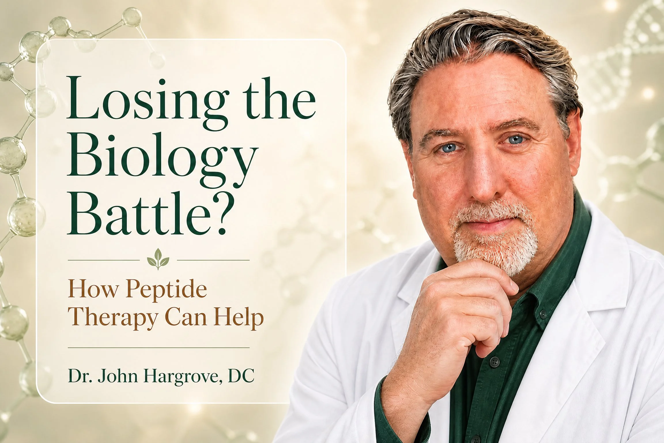 Losing the Biology Battle? How Peptide Therapy Can Help