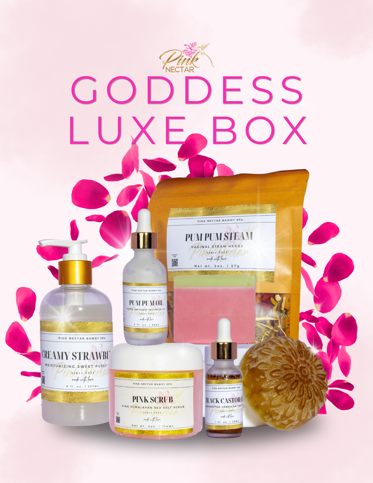 Light Pink Minimalist Skincare Discount Poster.png
