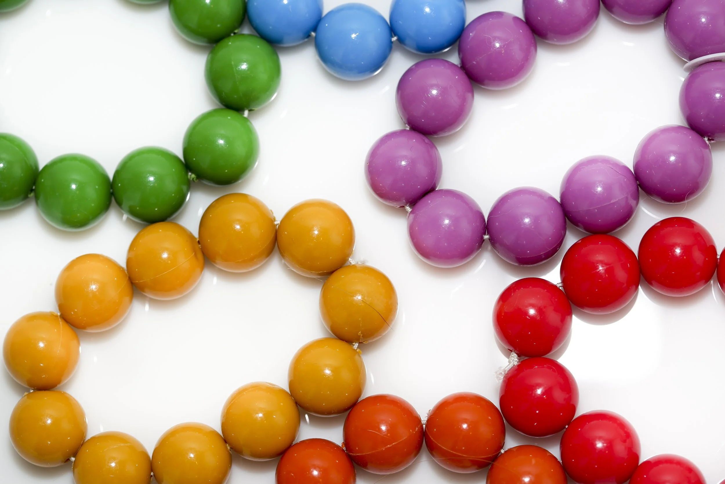 VINTAGE BUBBLE GUM BRACELETS
