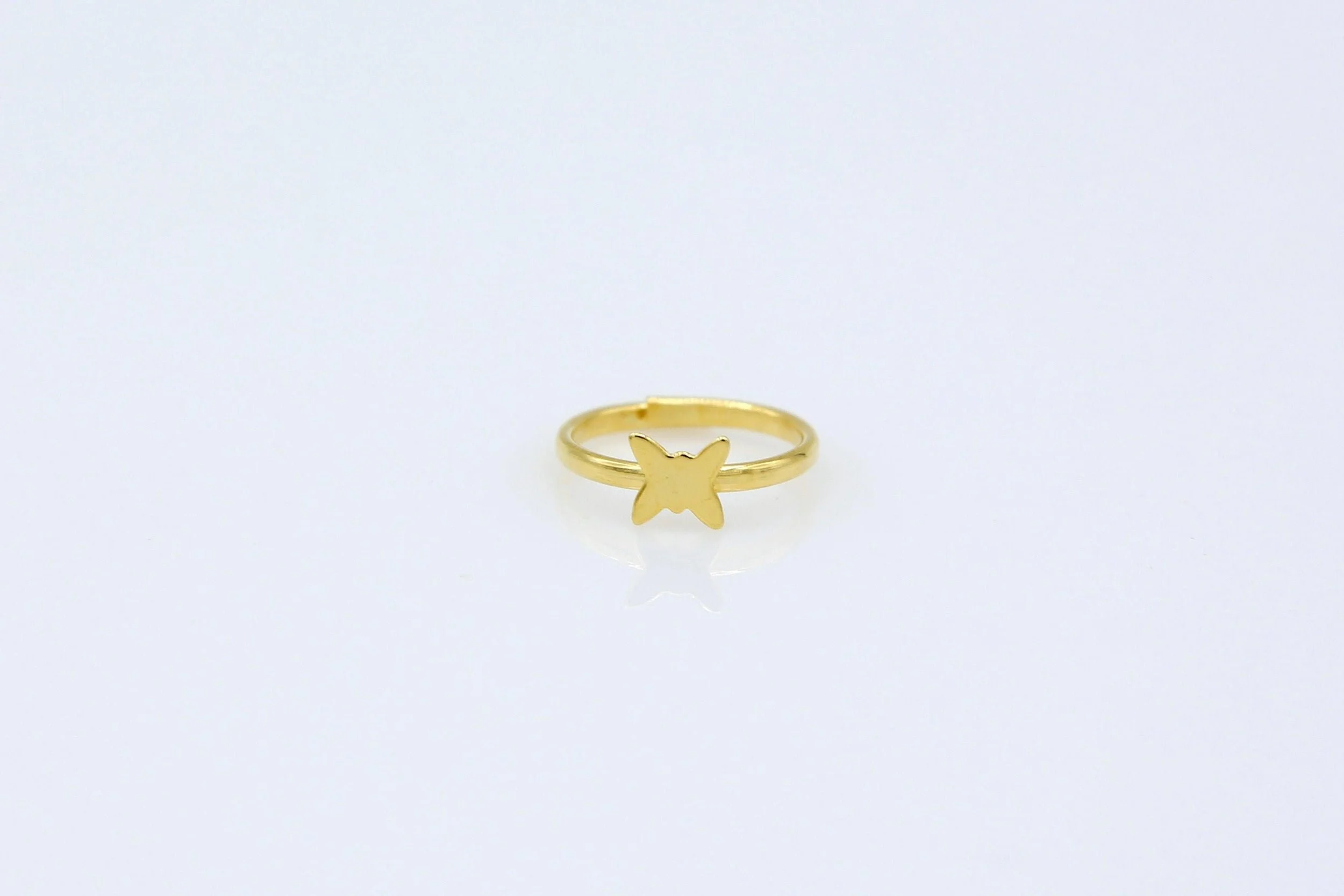 TINY VINTAGE BUTTERFLY RING