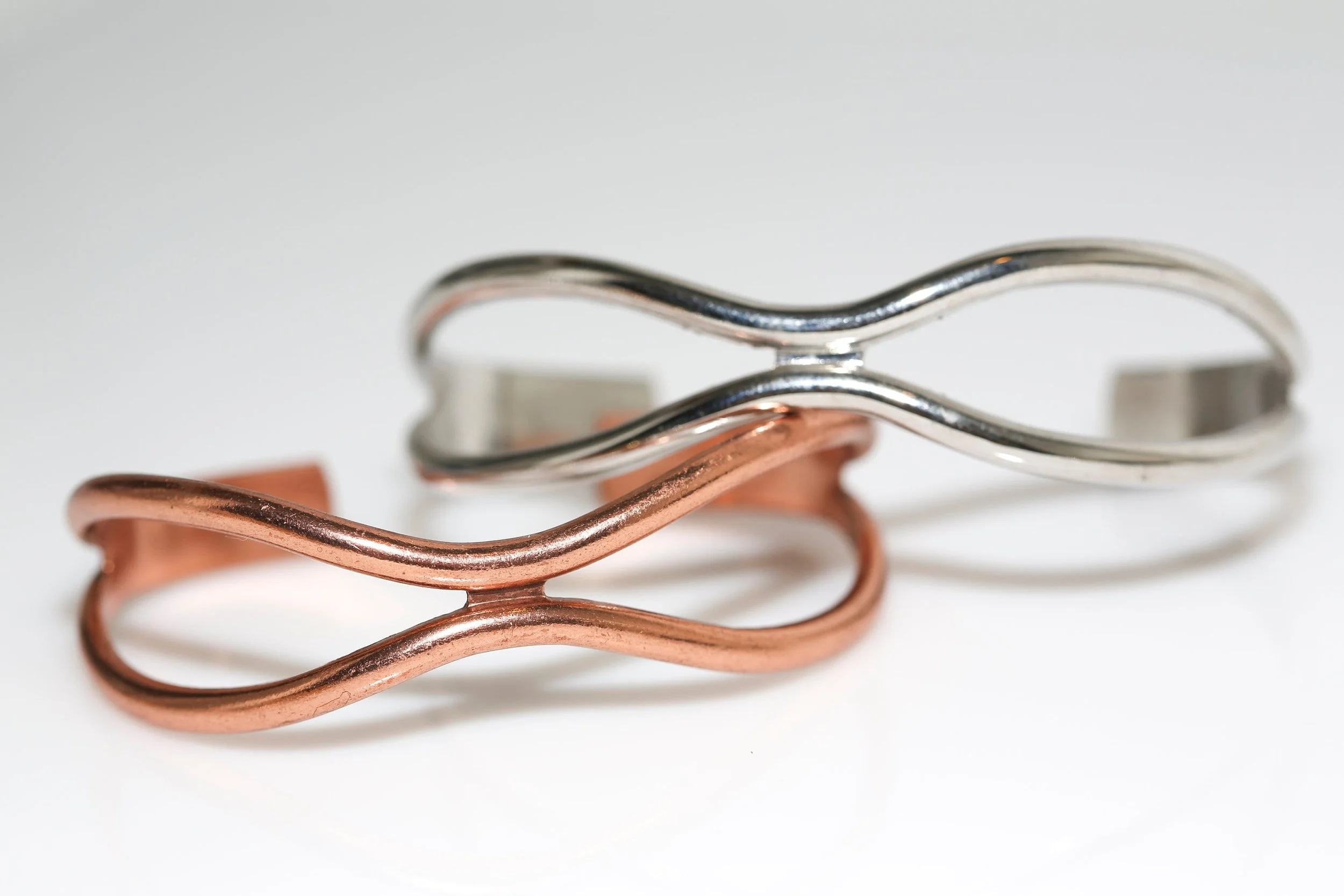 VINTAGE COPPER CUFF BRACELETS