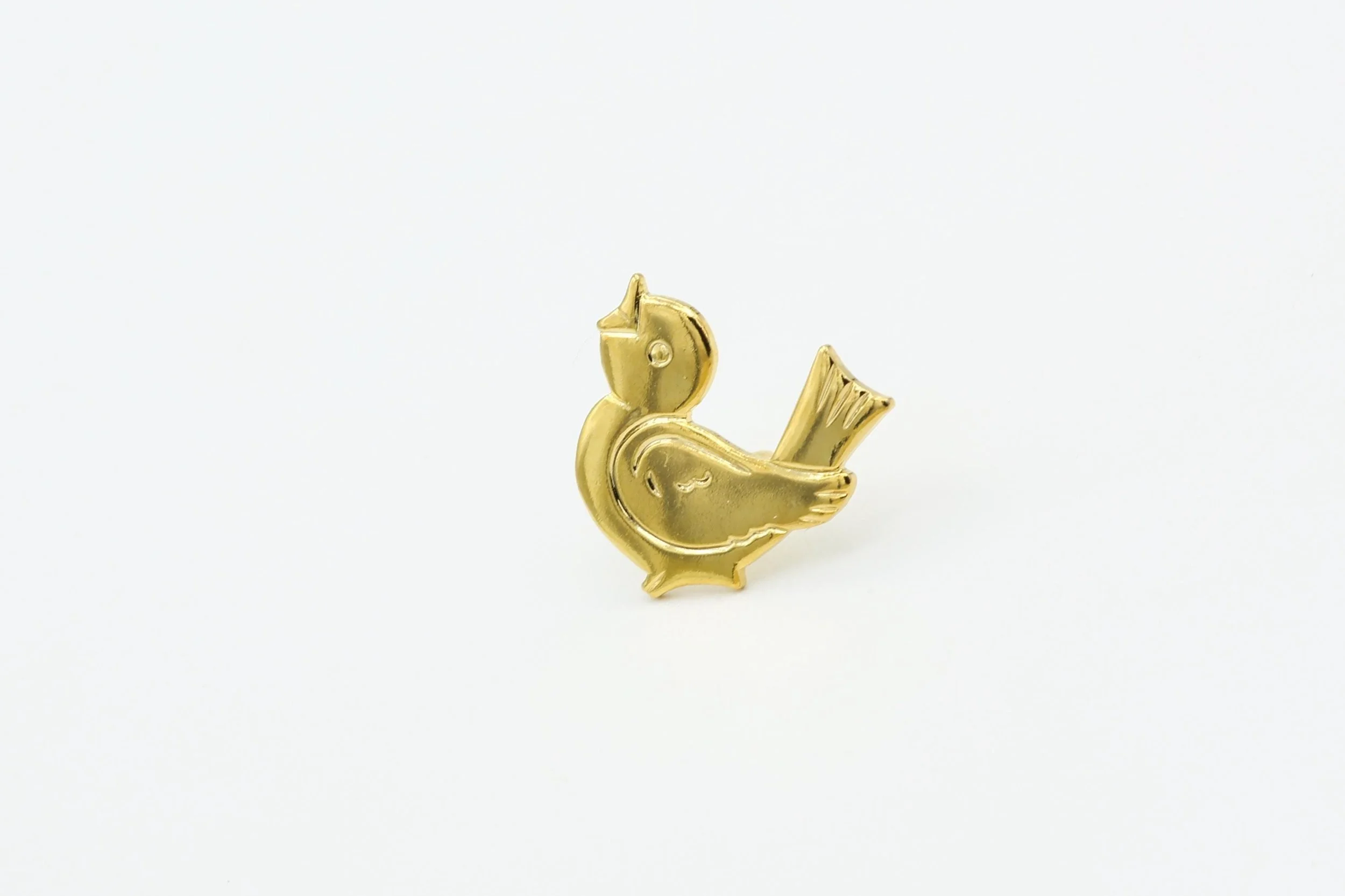 VINTAGE MOD BIRD PIN