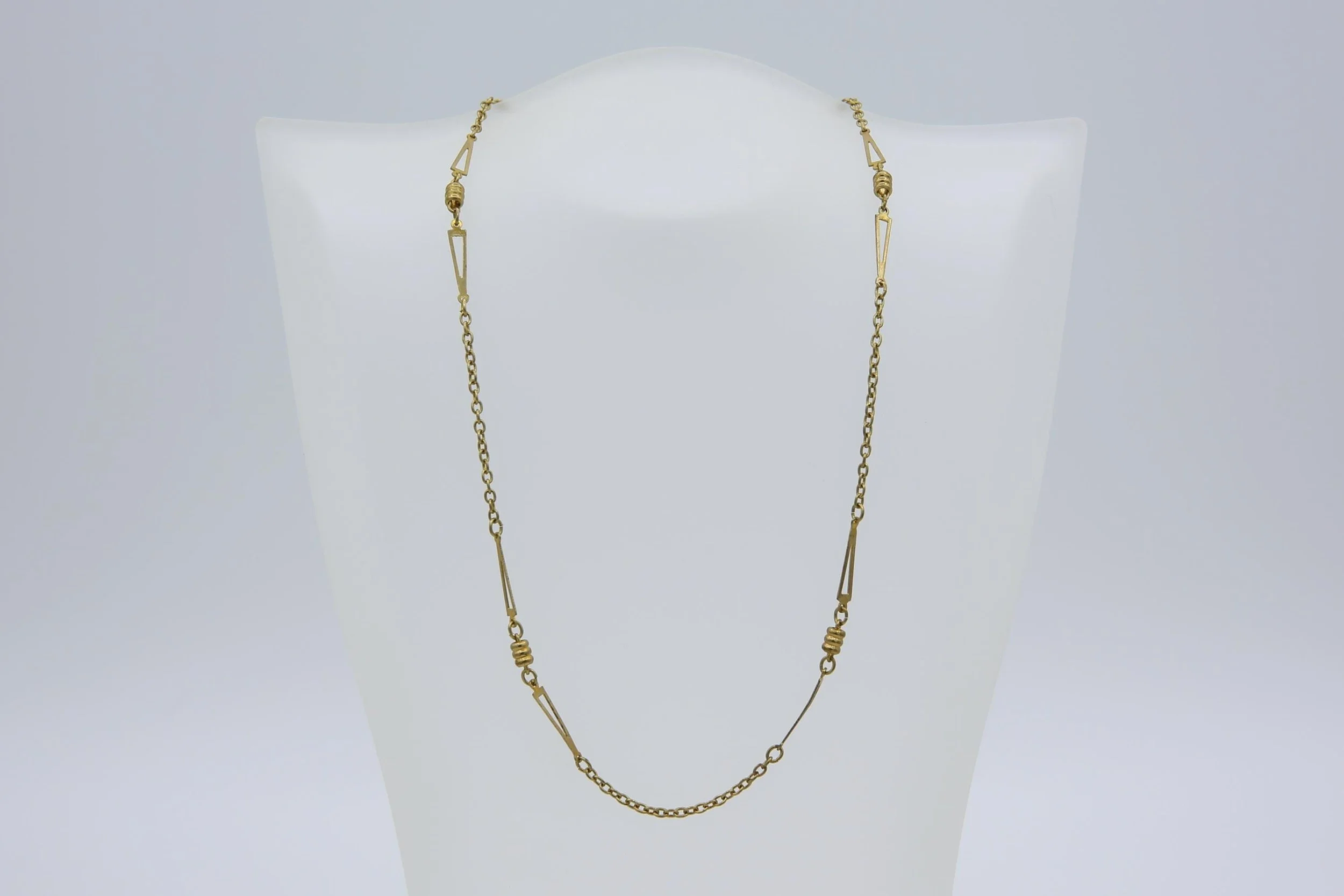DAINTY BAR CHAIN NECKLACE