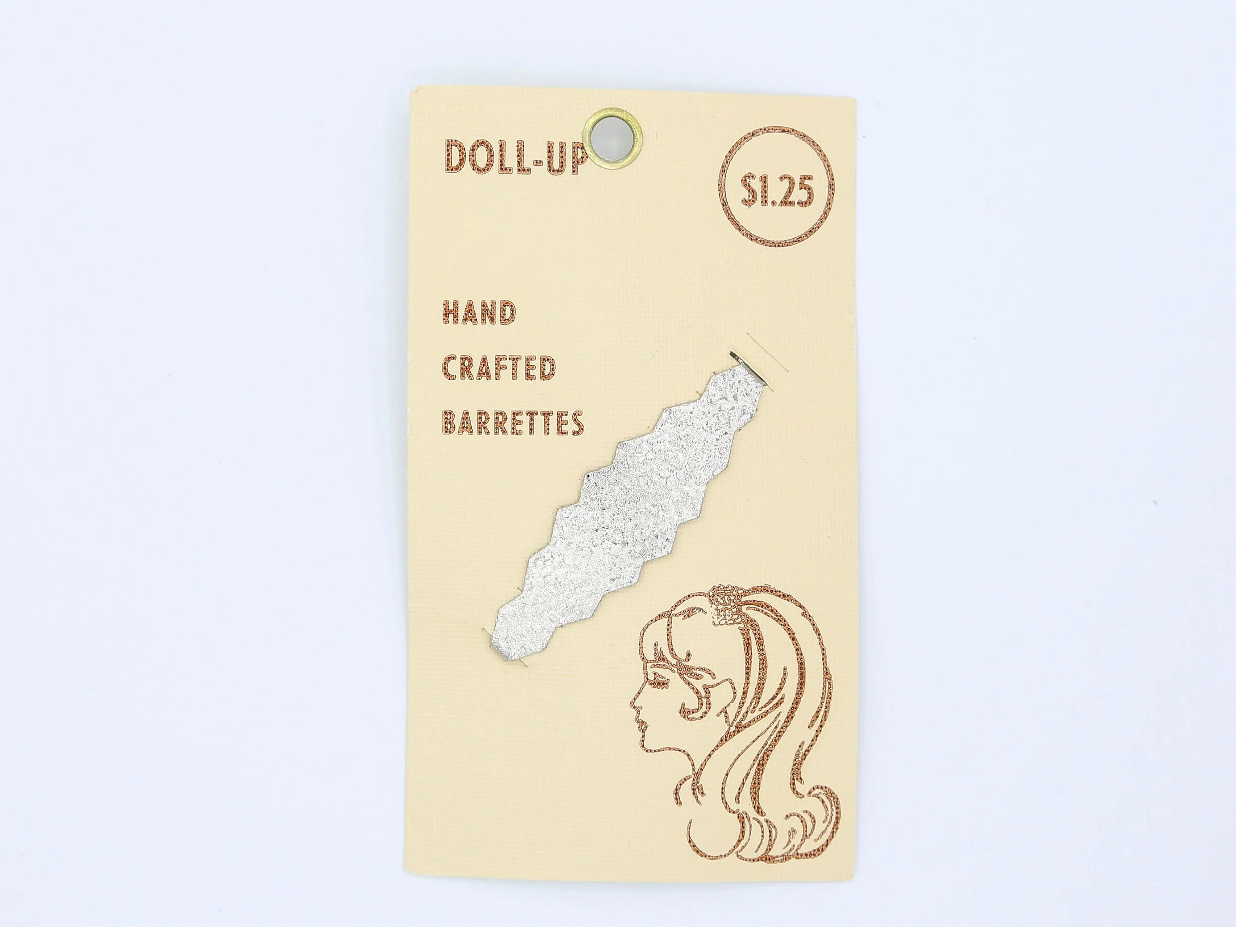 VINTAGE DOLL UP BARRETTE