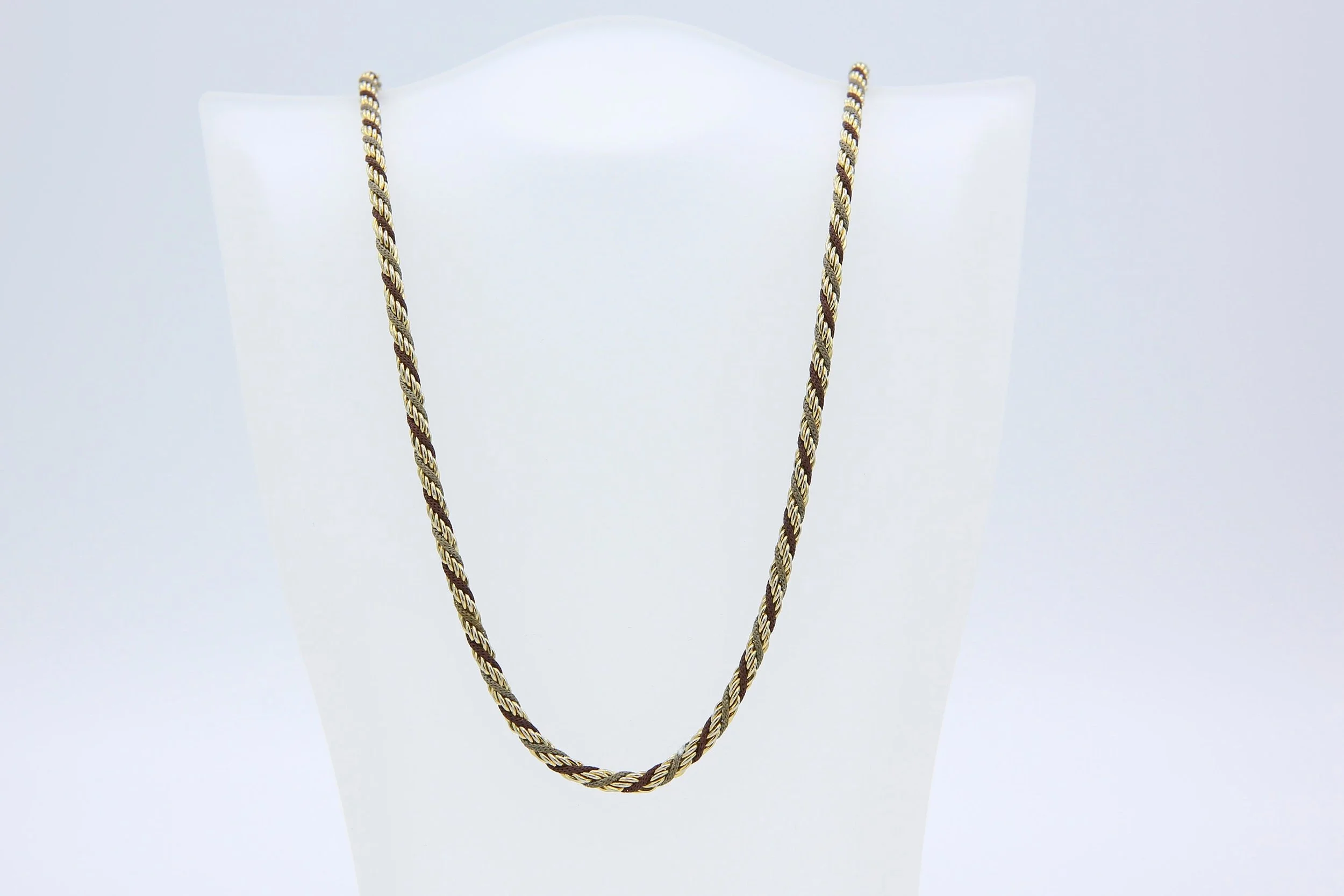 1983 SARAH COVENTRY FRENCH TWIST NECKLACE