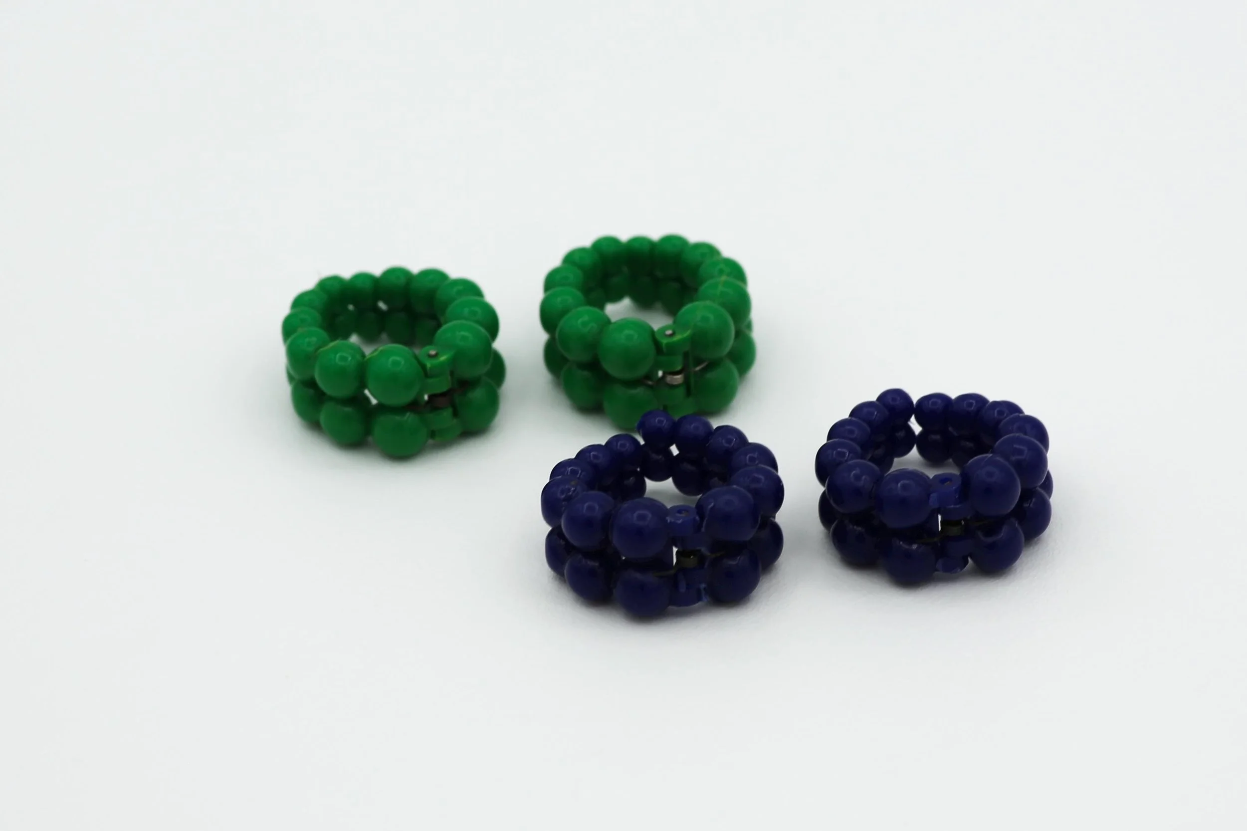 VINTAGE HINGED CLIP EARRINGS