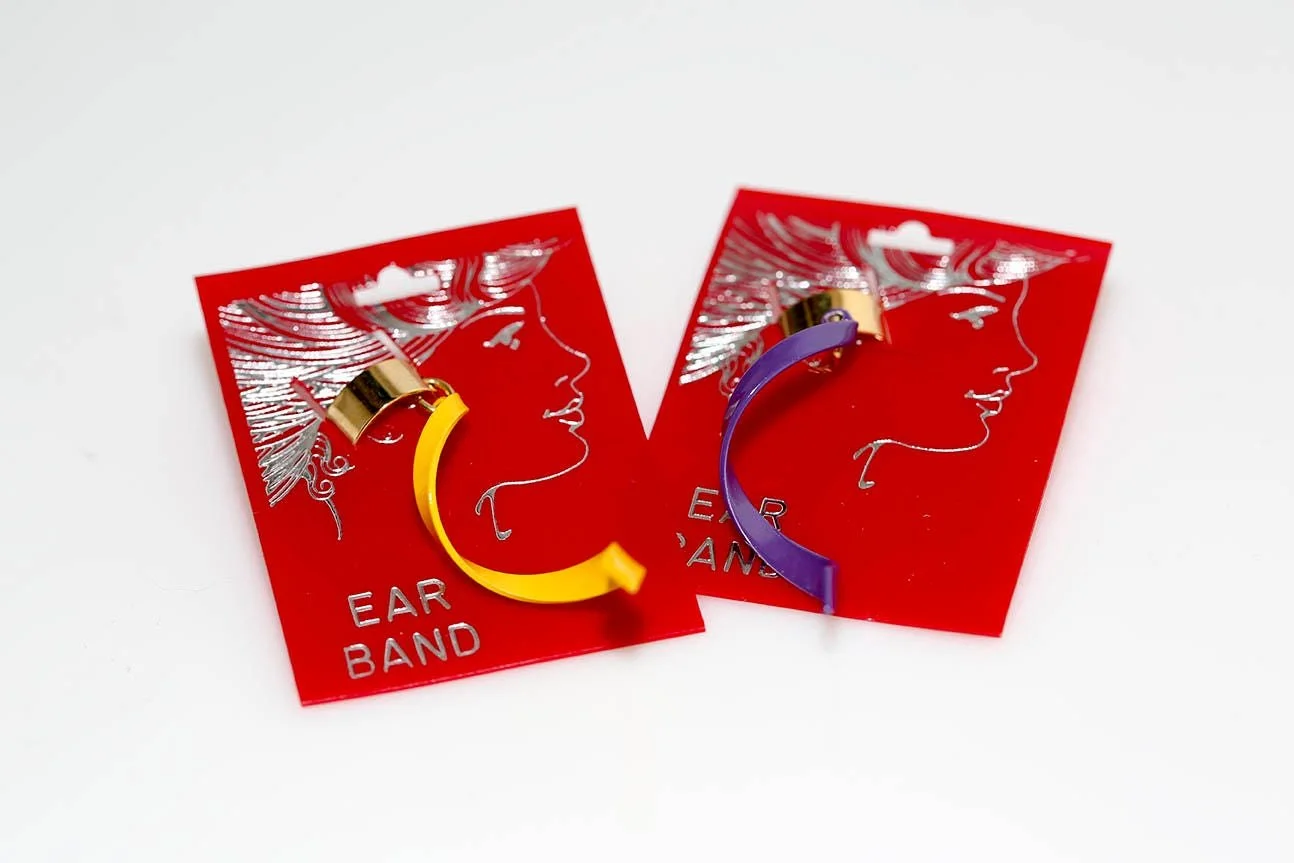 1980s RETRO SPIRAL EAR BANDS