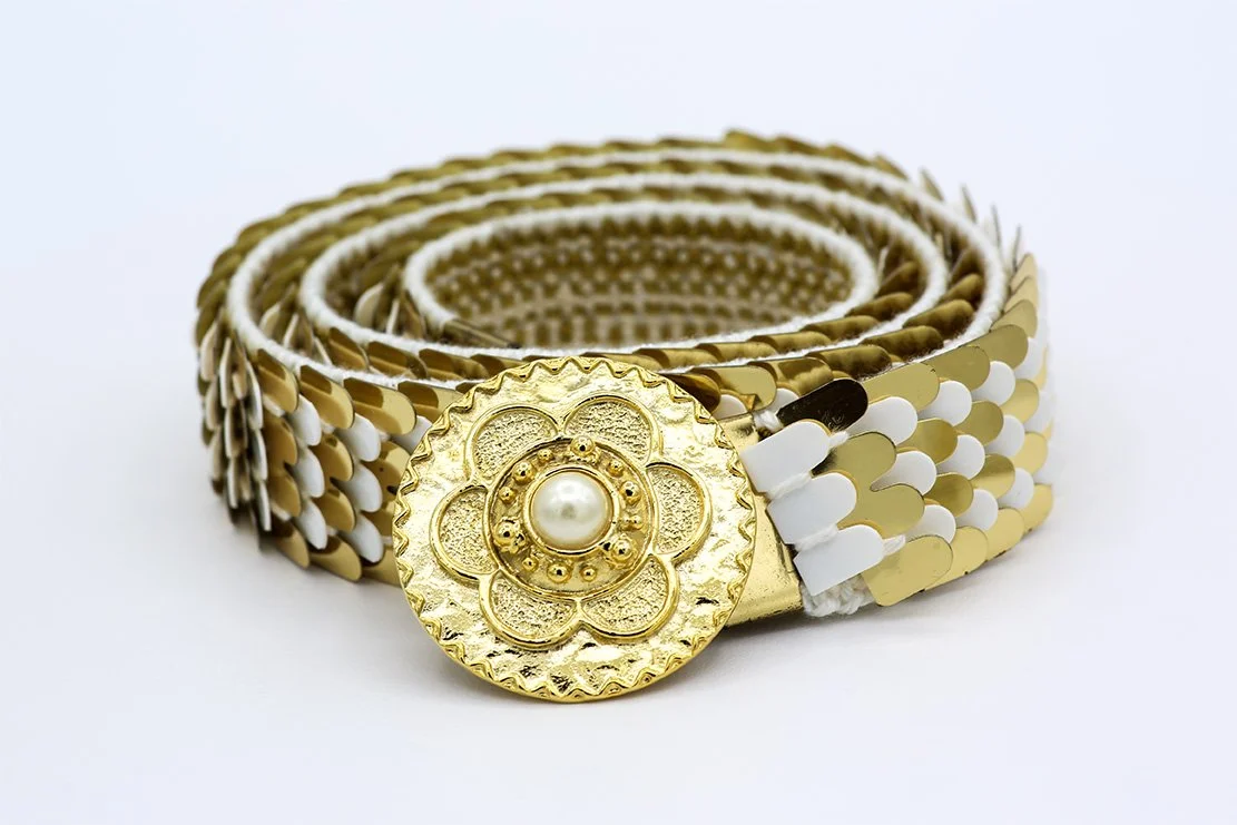 VINTAGE FLOWER BELT