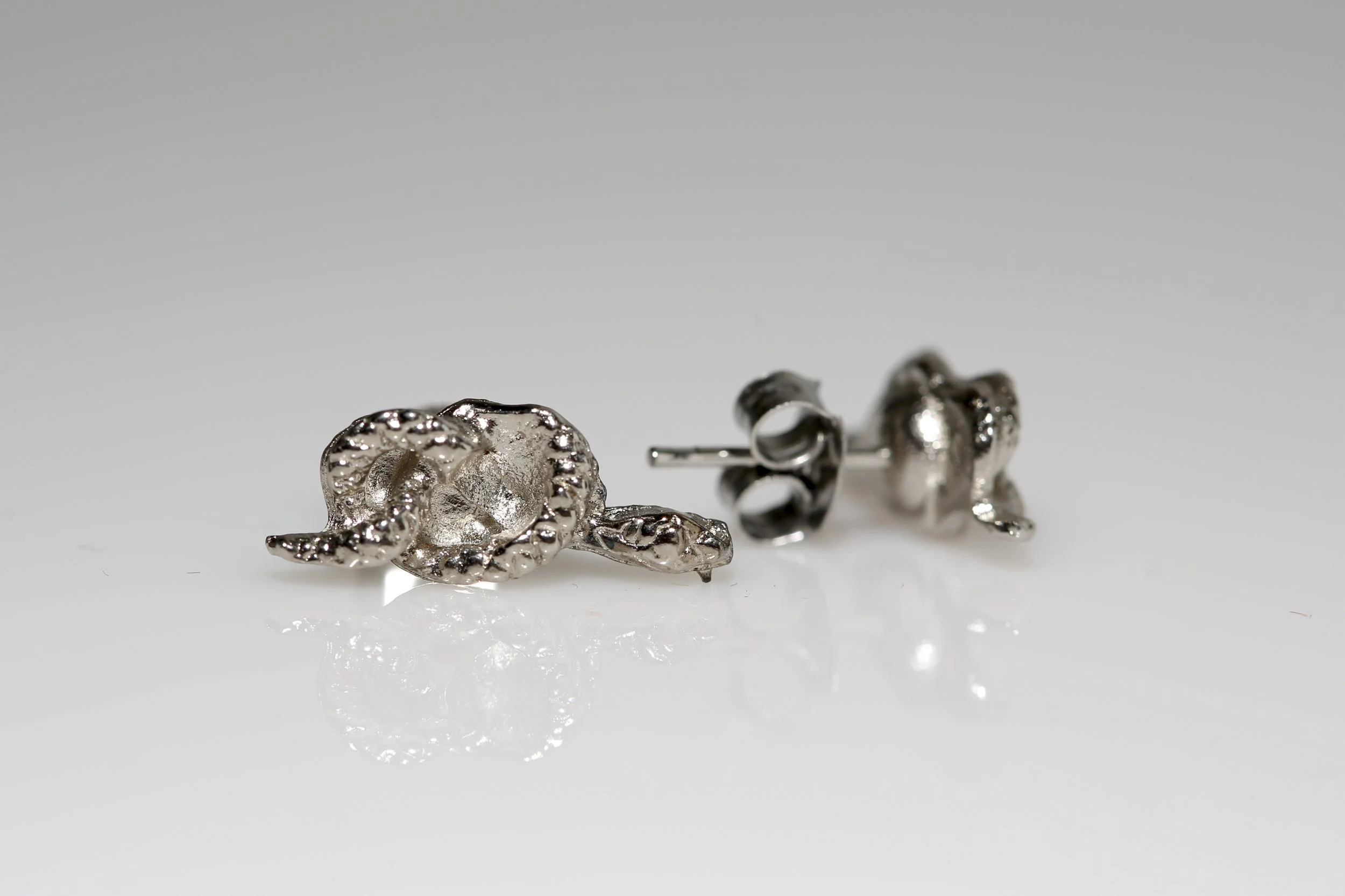 PRETZEL SNAKE EARRINGS