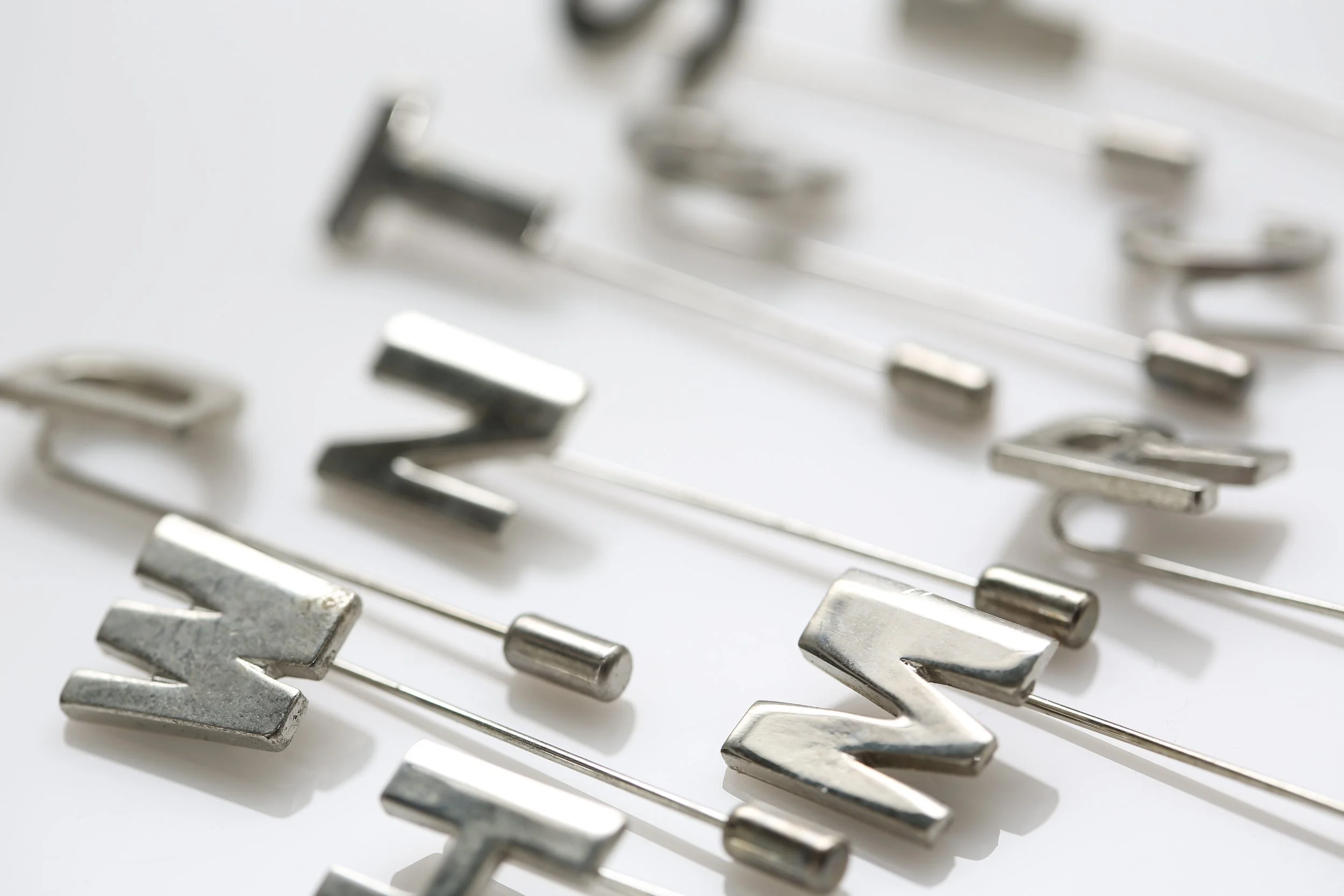 PUCCINI INITIAL STICK PINS