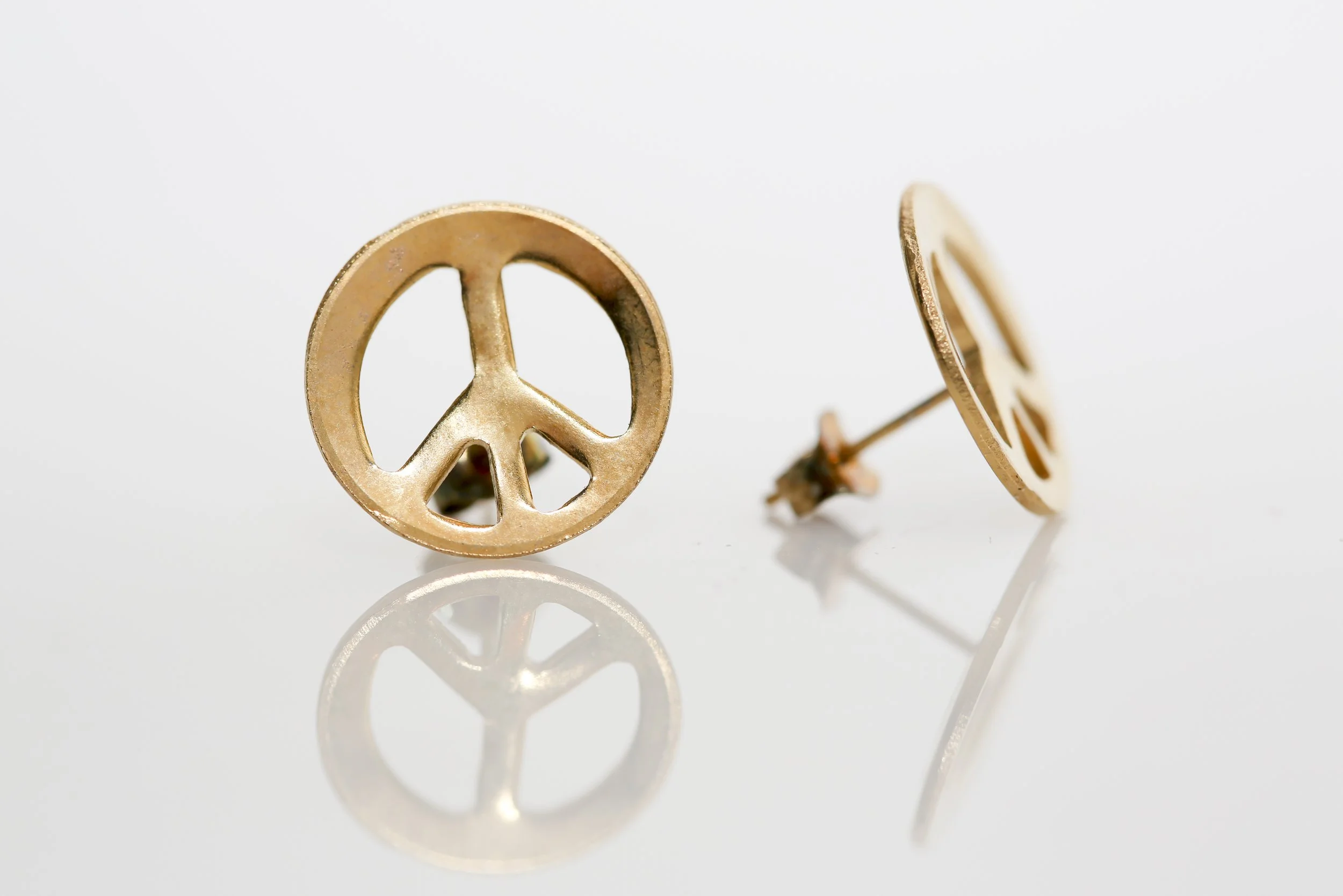 PEACE SIGN EARRINGS