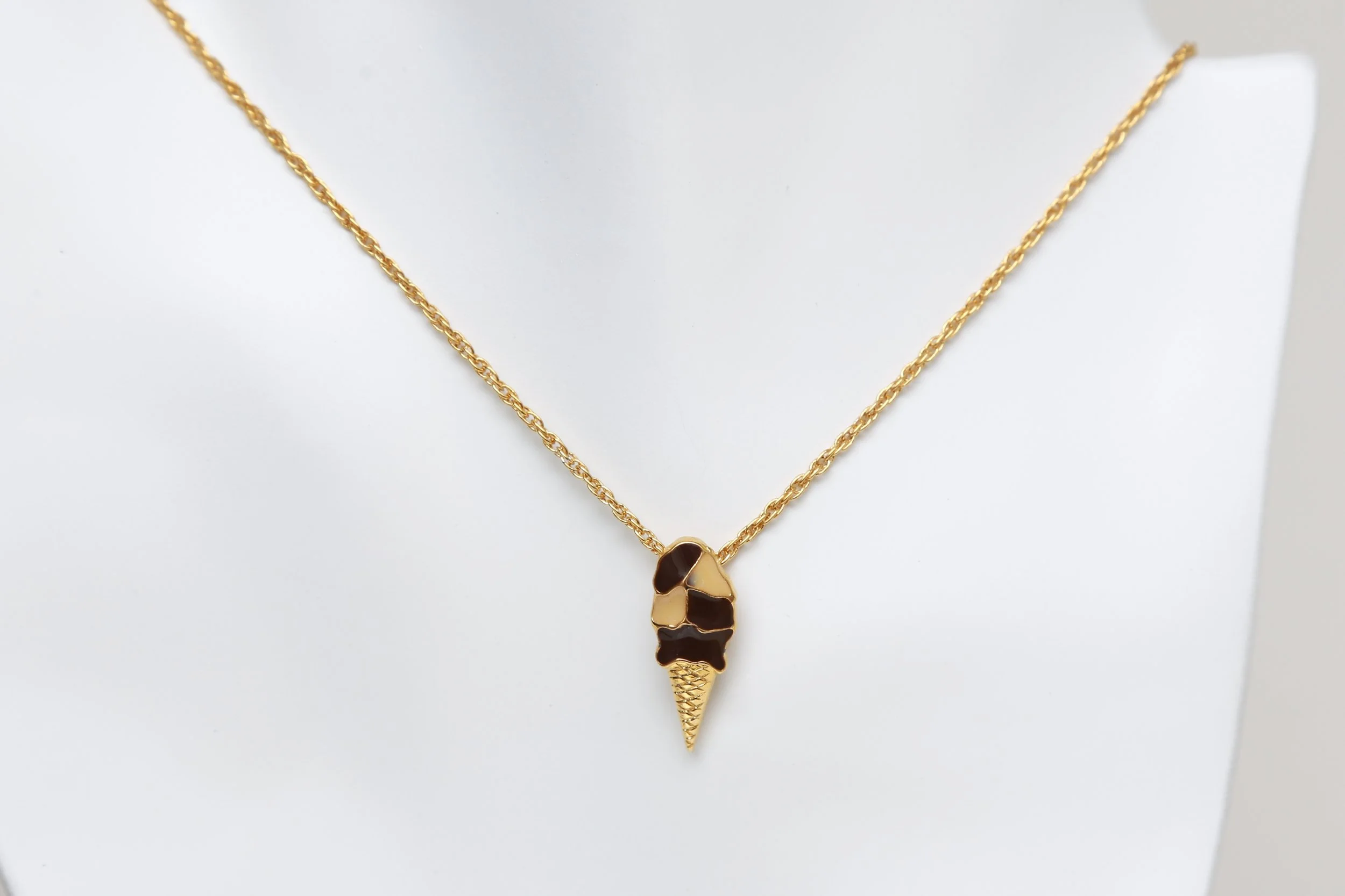 ICE CREAM CONE NECKLACE